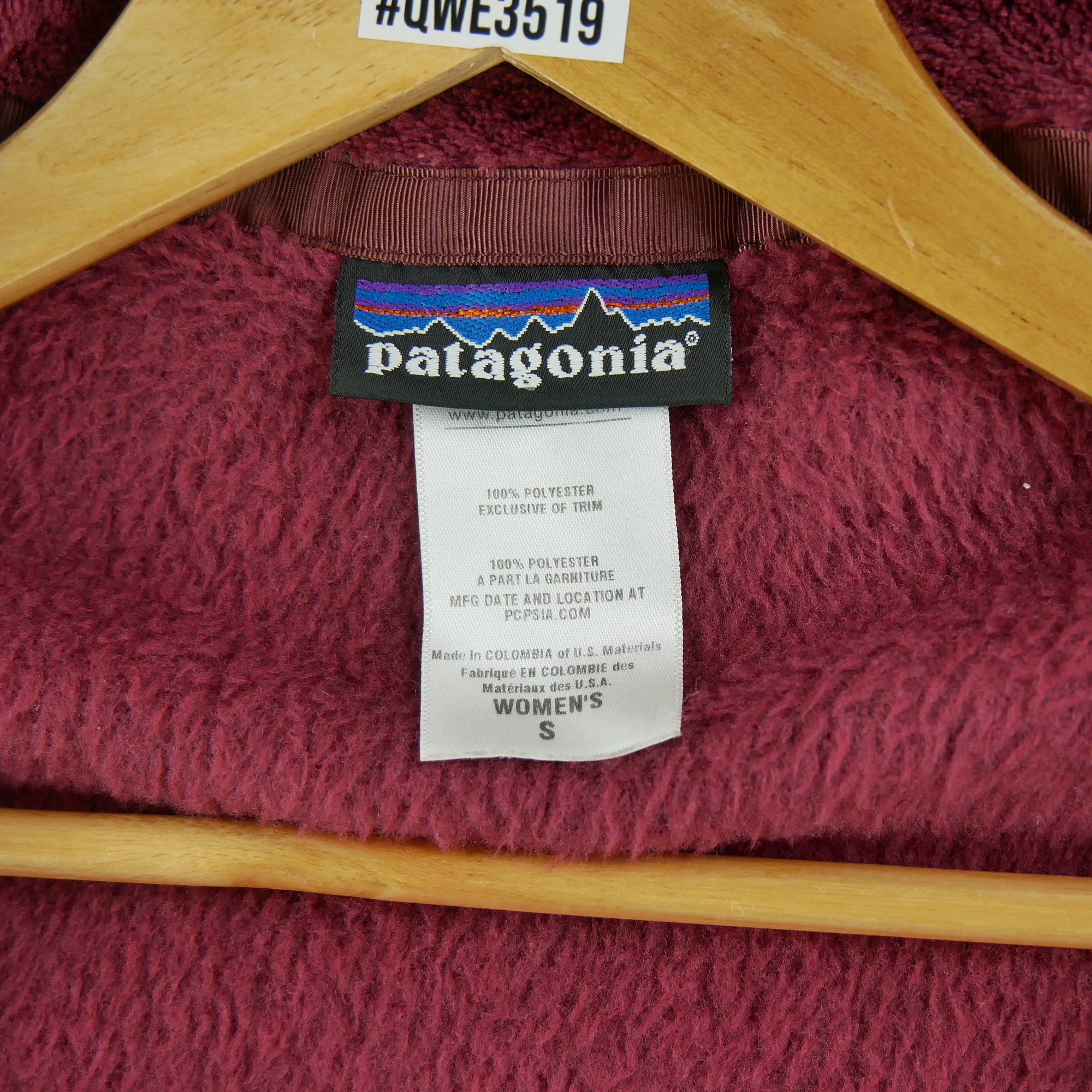 Veste polaire Femme  Re-Tool Bordeaux 7