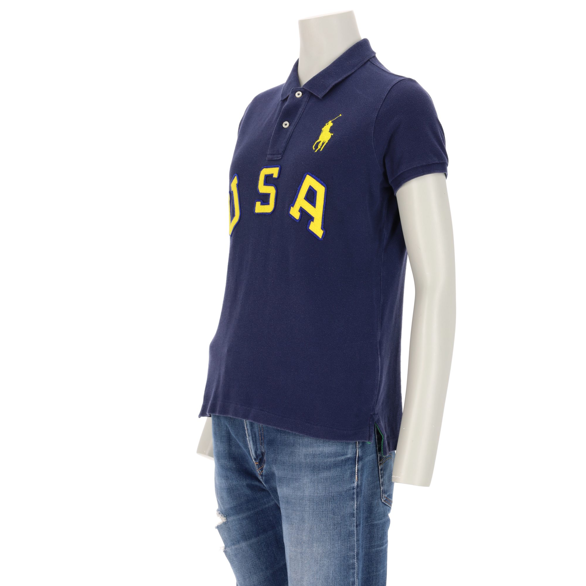 Polo manches courtes Femme  USA 4