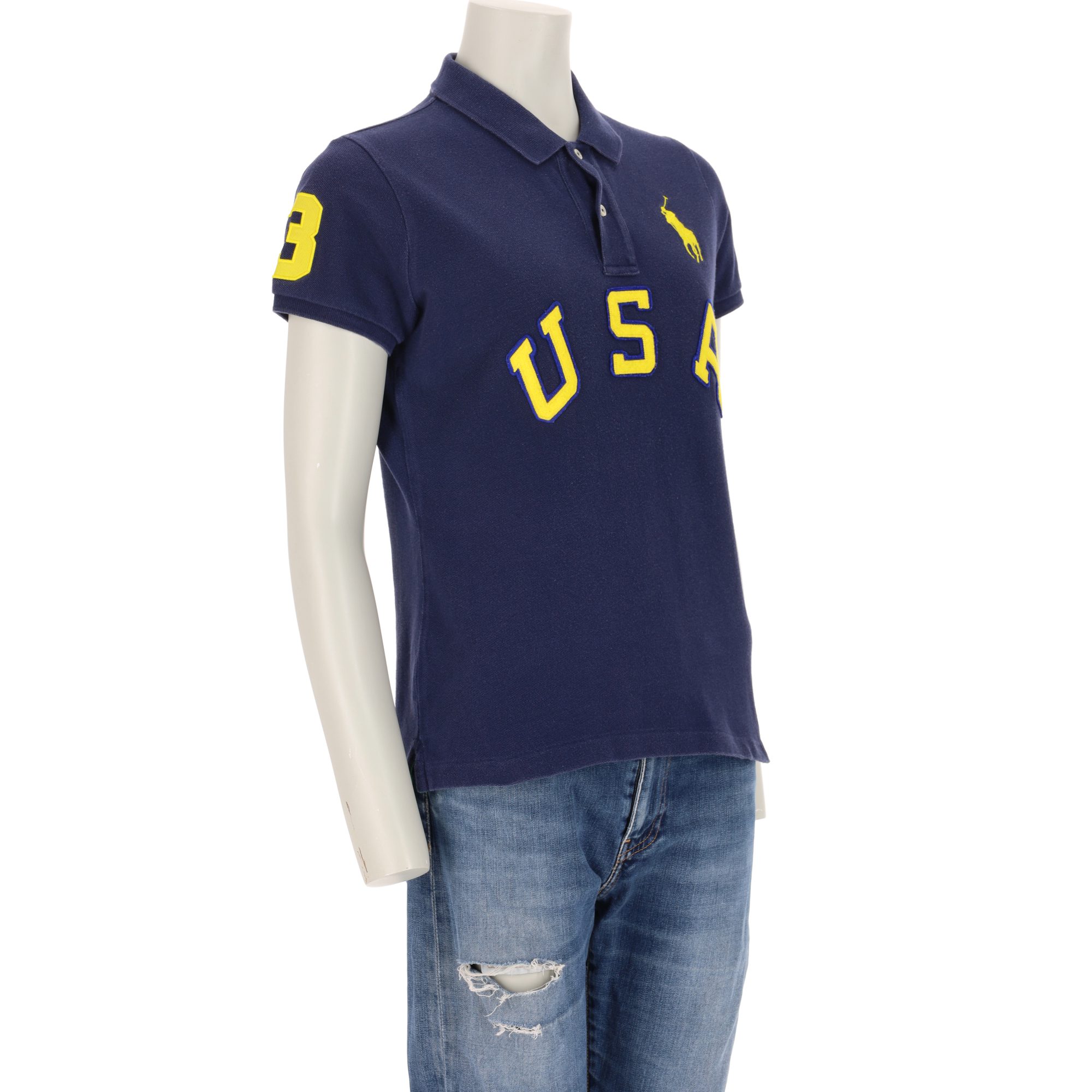 Polo manches courtes Femme  USA 5