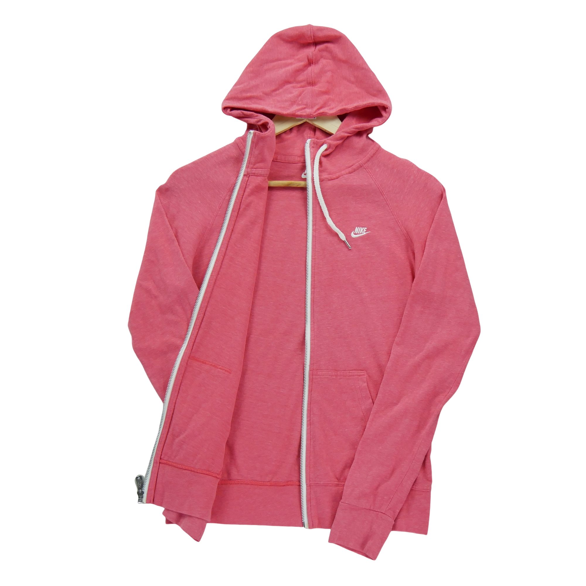 Sweat à capuche Femme  zippé Rose 2