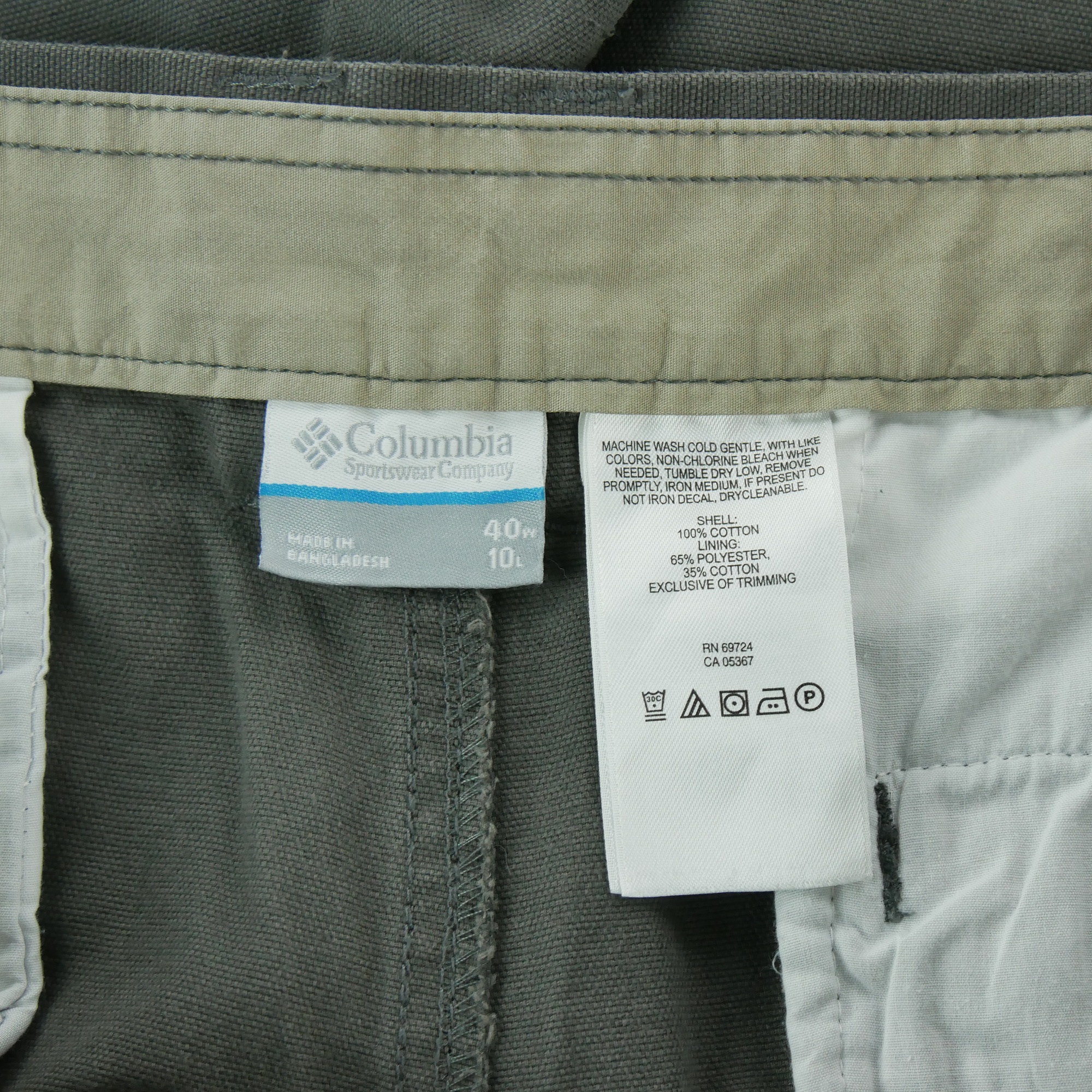 Short Homme  Gris 6
