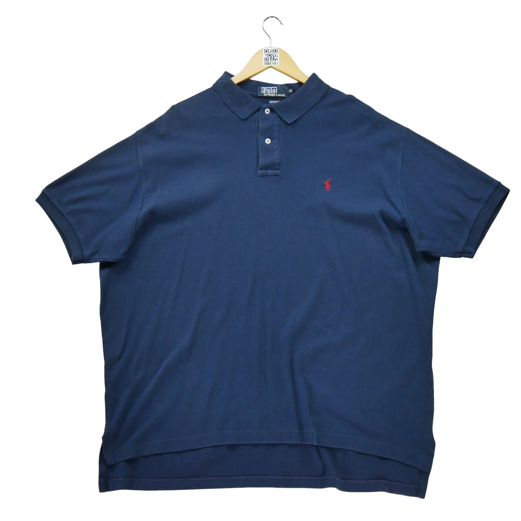 Polo manches courtes Homme  Marine 2
