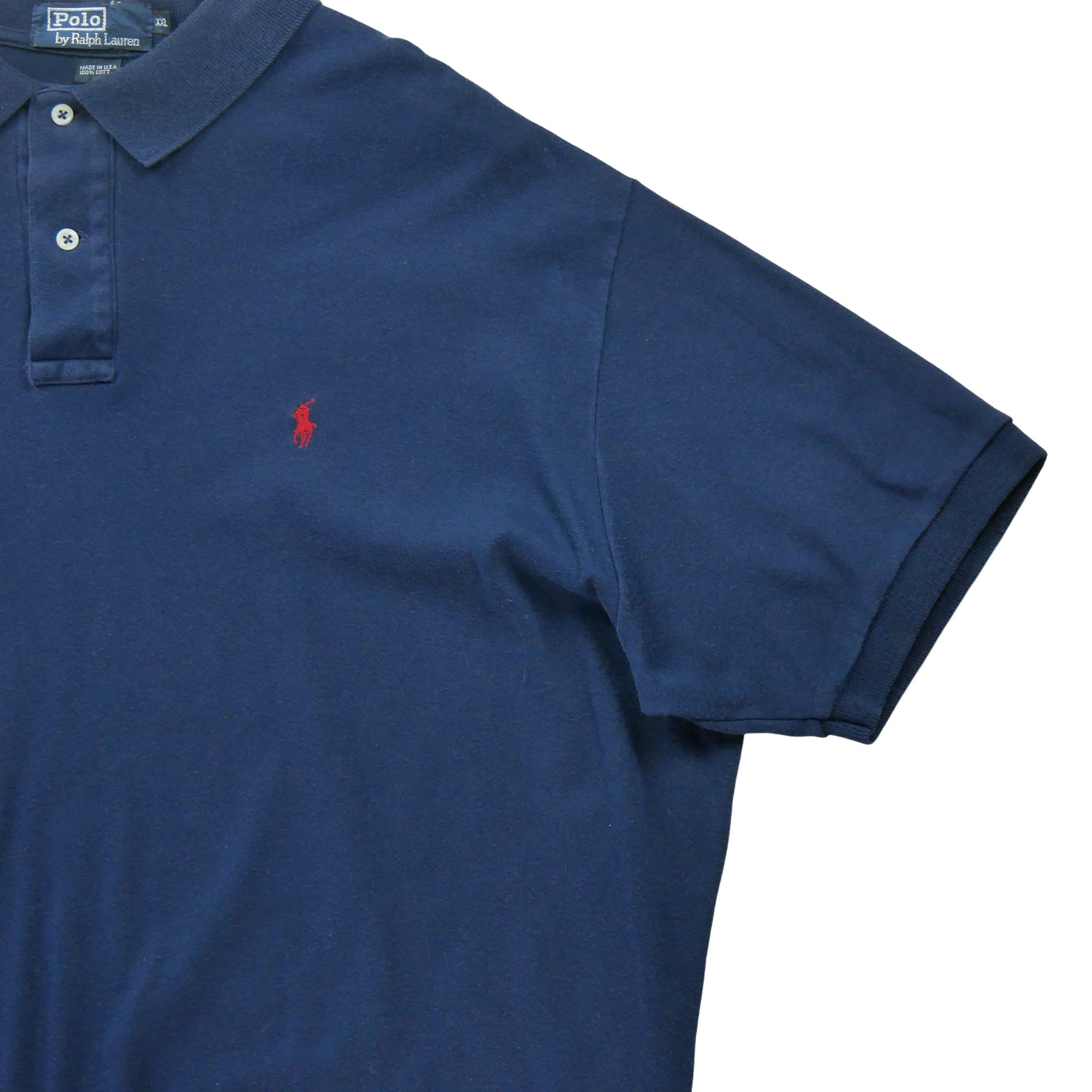 Polo manches courtes Homme  Marine 4