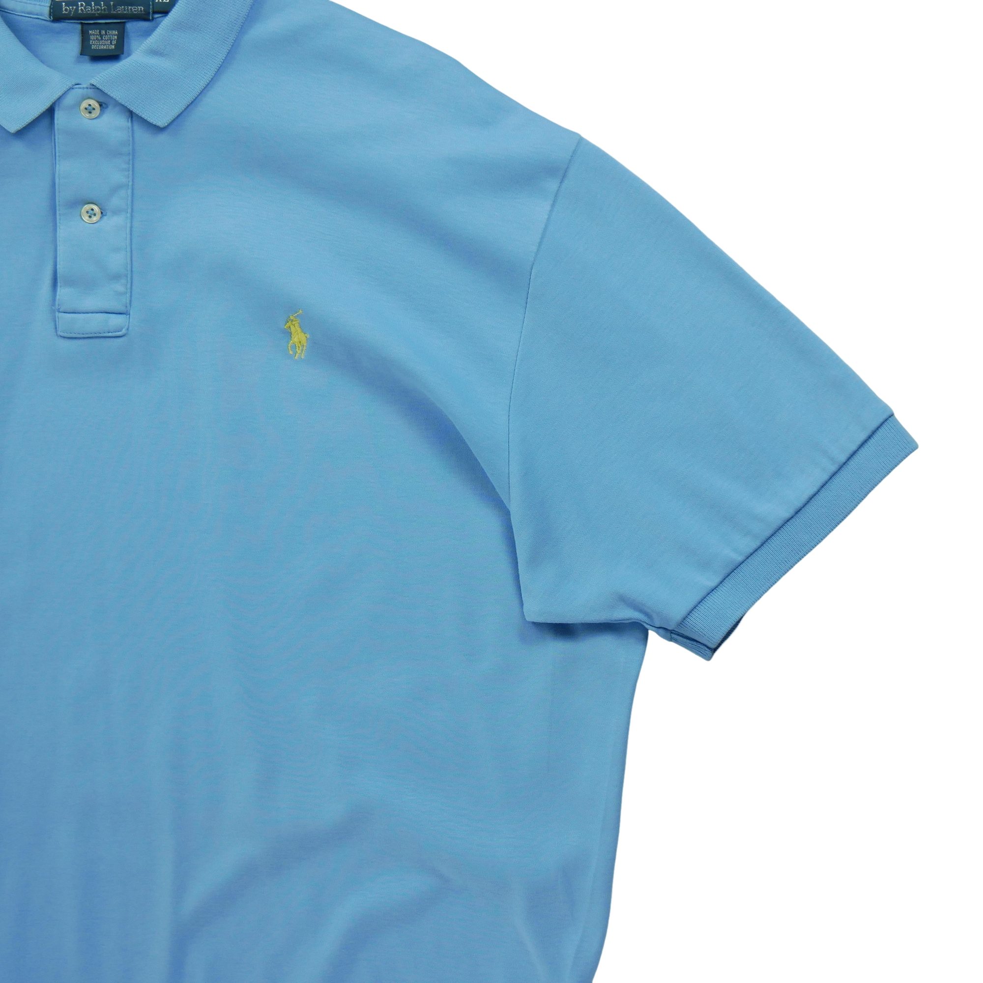 Polo manches courtes Homme  Bleu clair 4