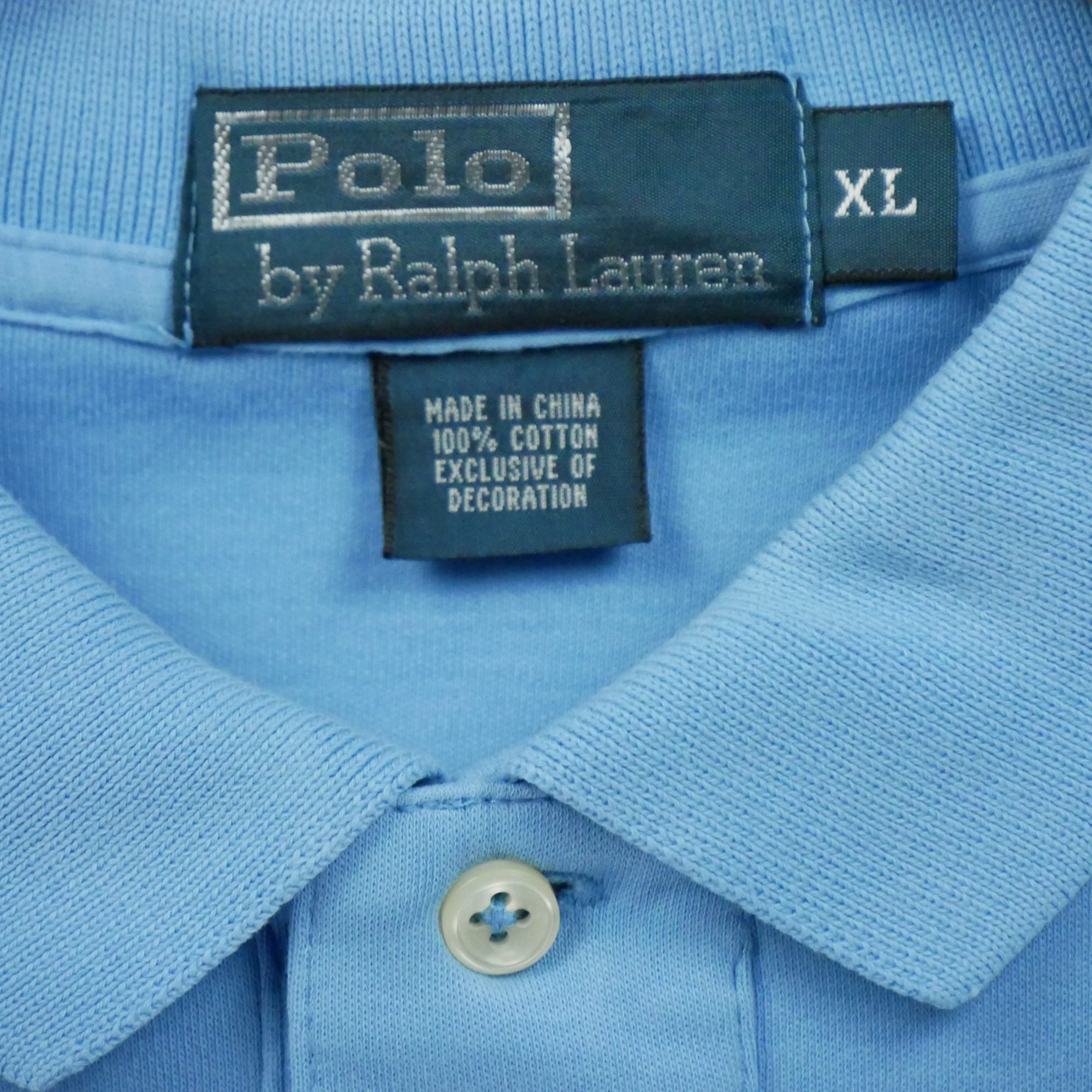 Polo manches courtes Homme  Bleu clair 8