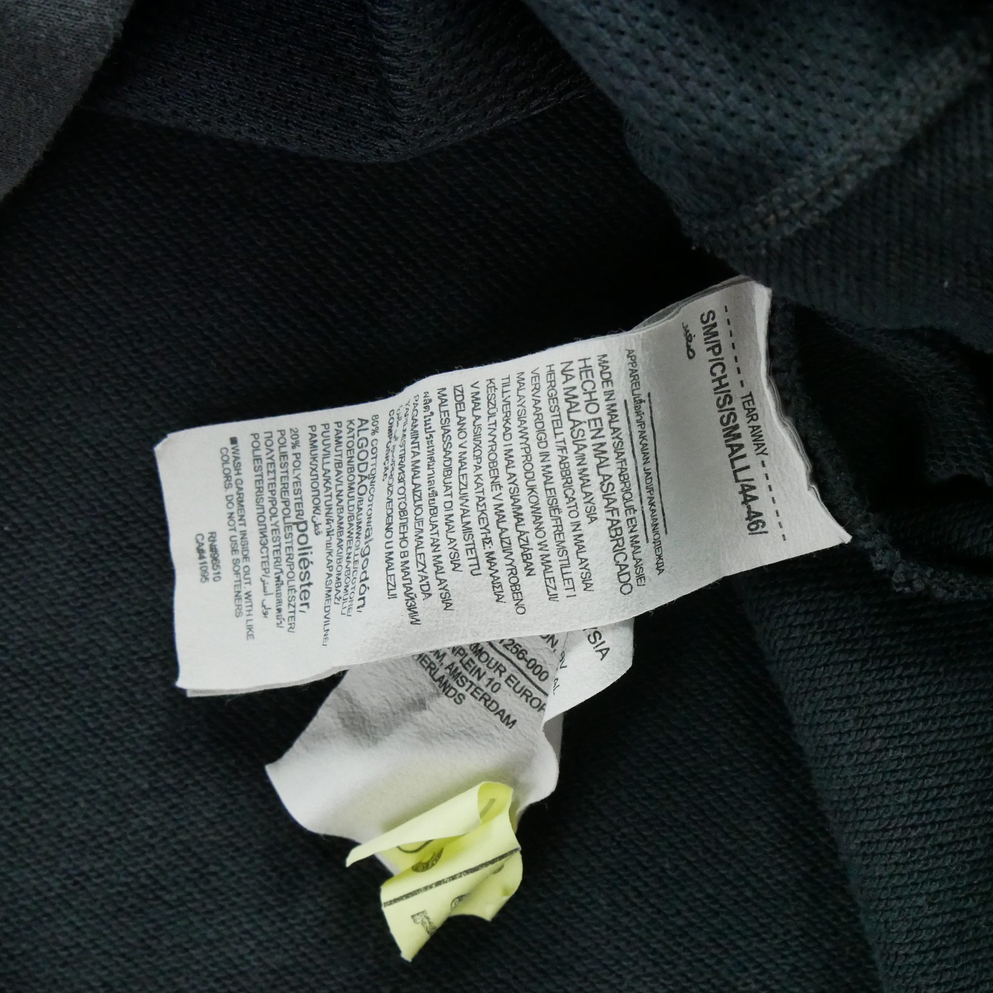 Sweat à capuche Homme  Noir 6