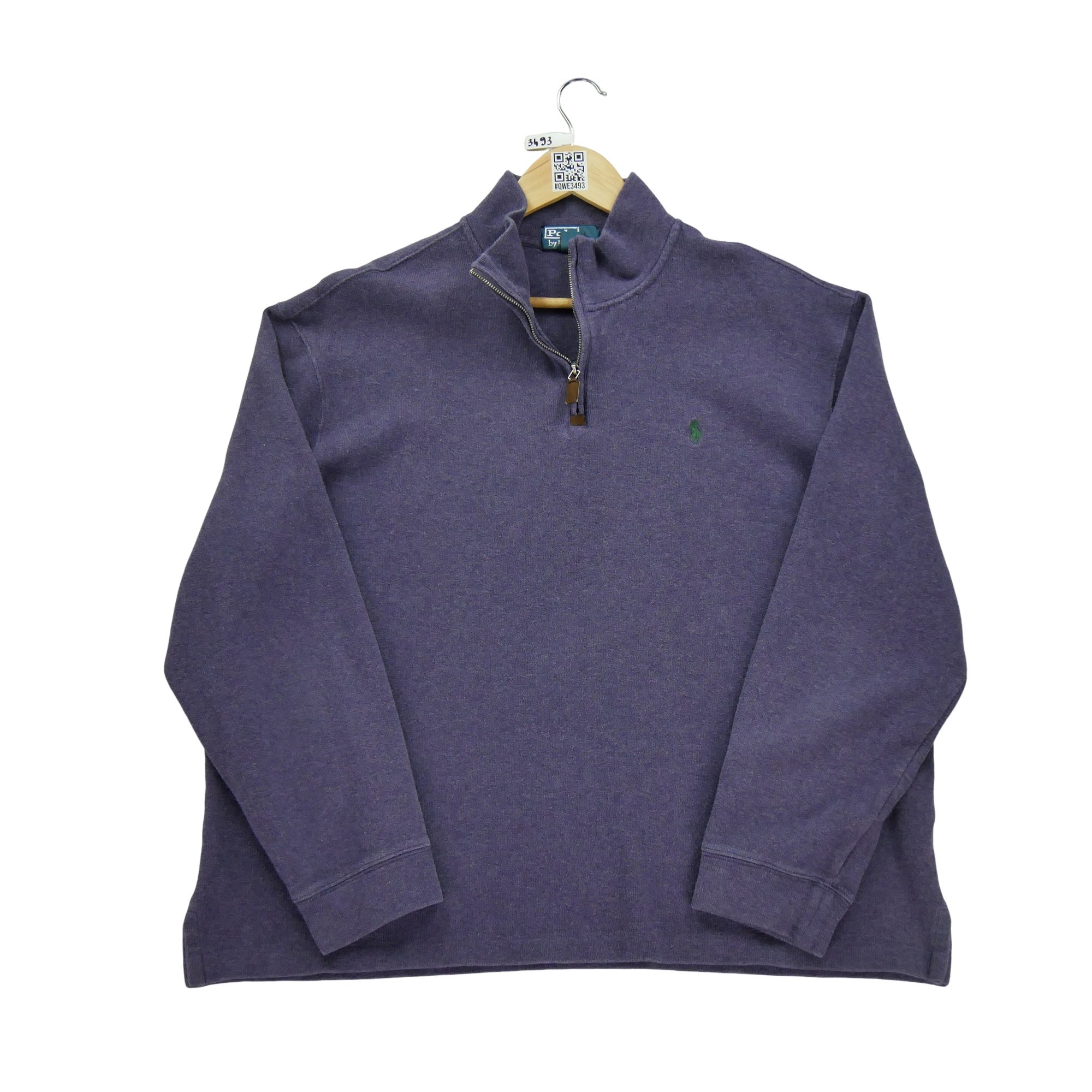 Pull Homme  demi-zippé Violet - Excellent état