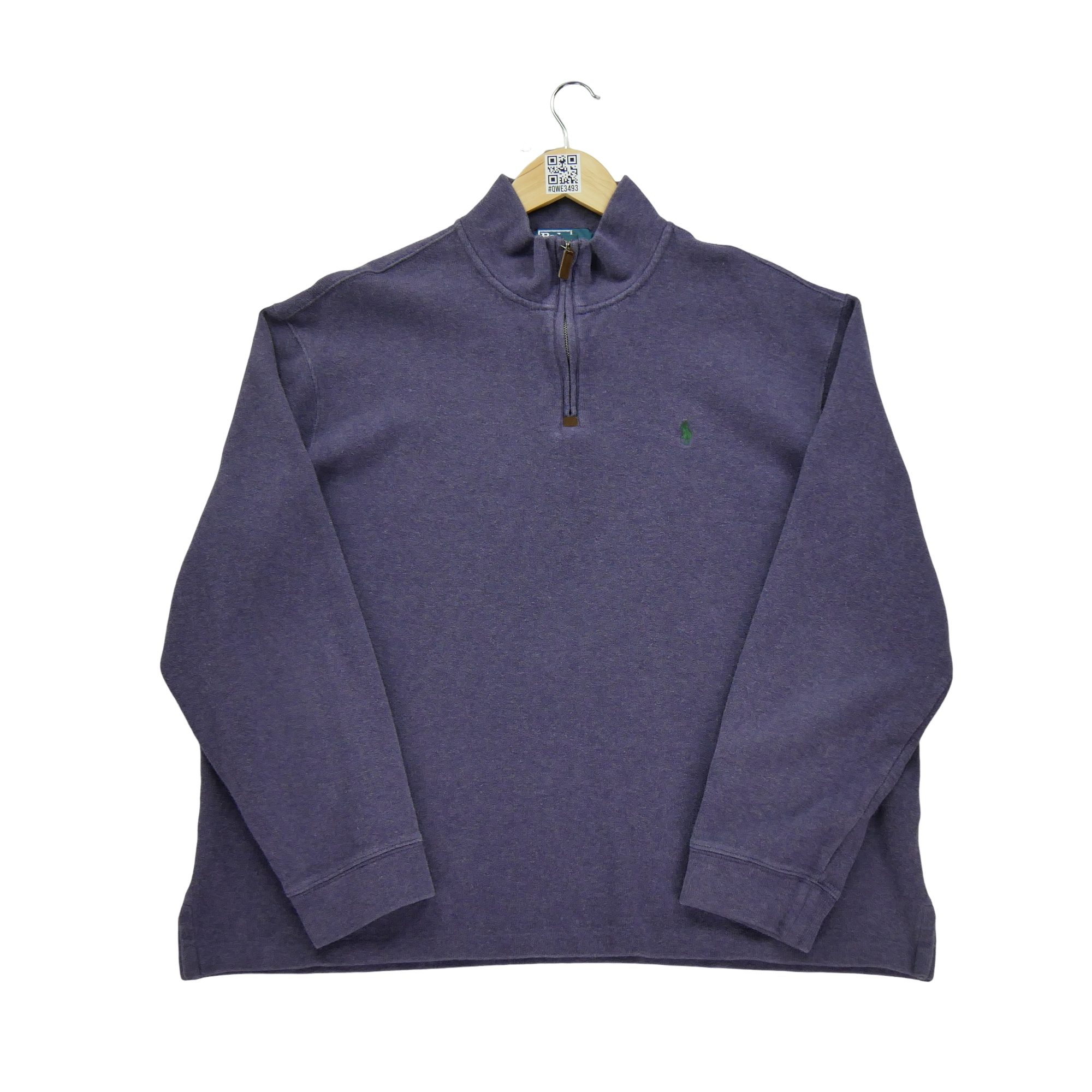 Pull Homme  demi-zippé Violet 4