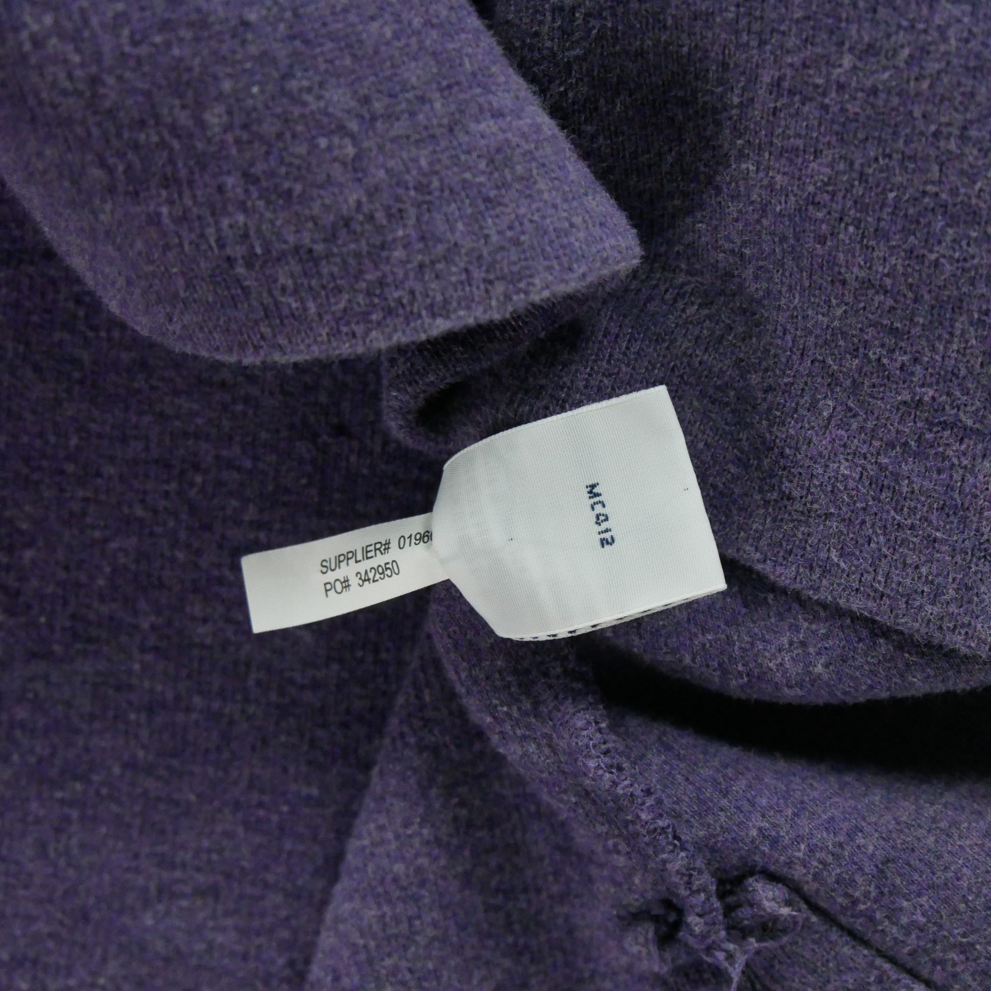 Pull Homme  demi-zippé Violet 7