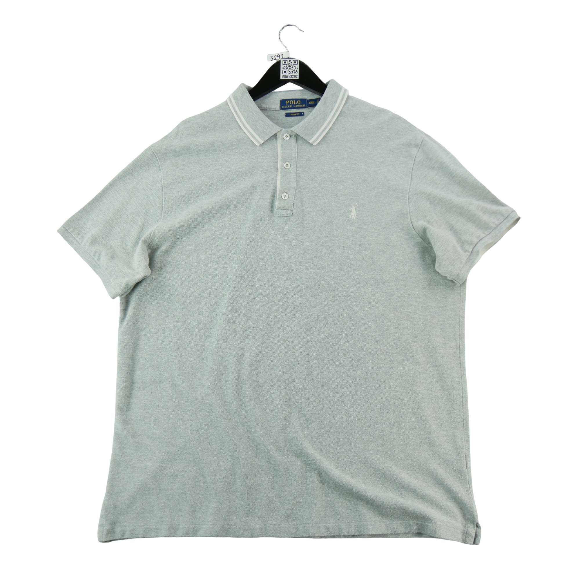 Polo manches courtes Homme  Gris 2