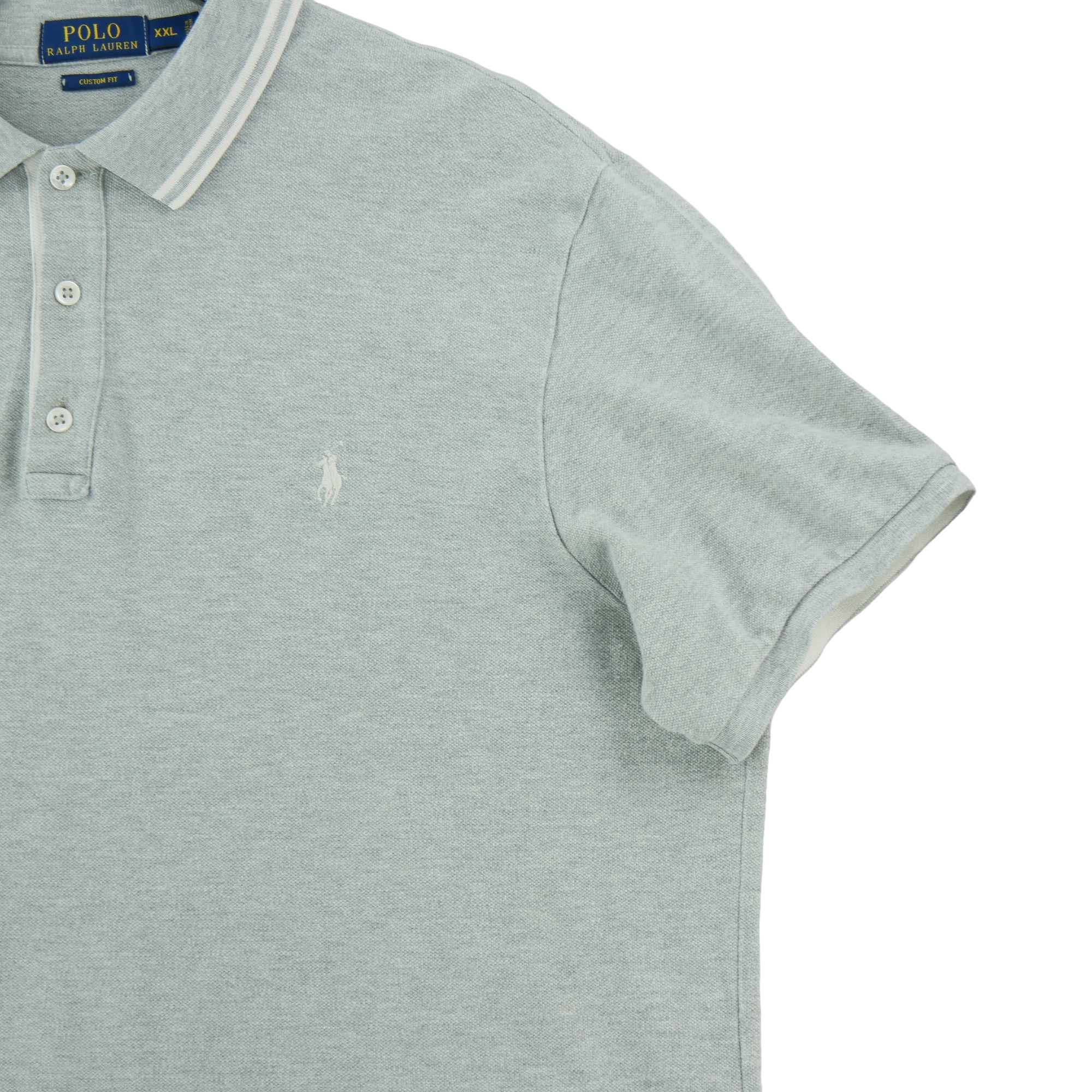Polo manches courtes Homme  Gris 4