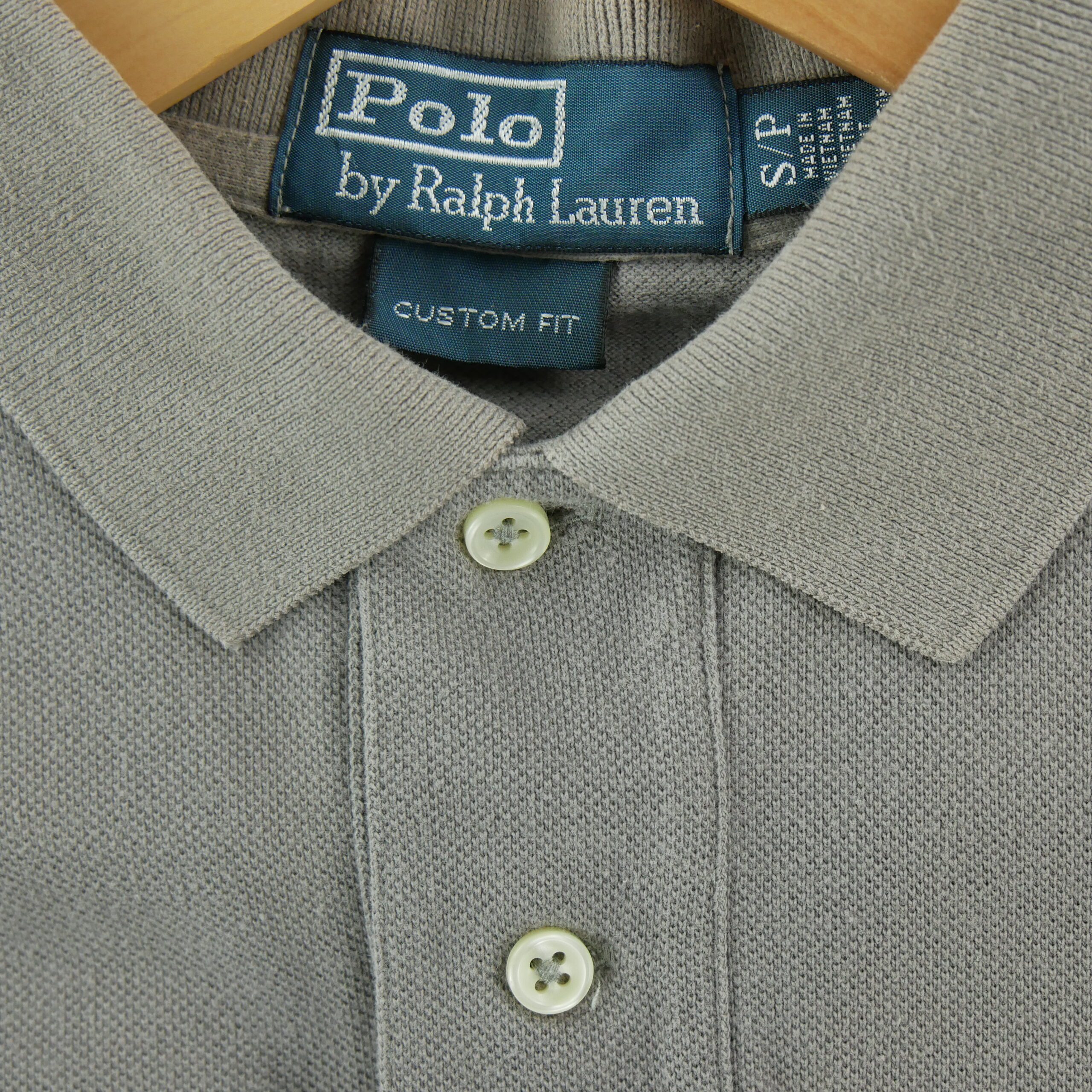 Polo manches courtes Homme  Gris 5