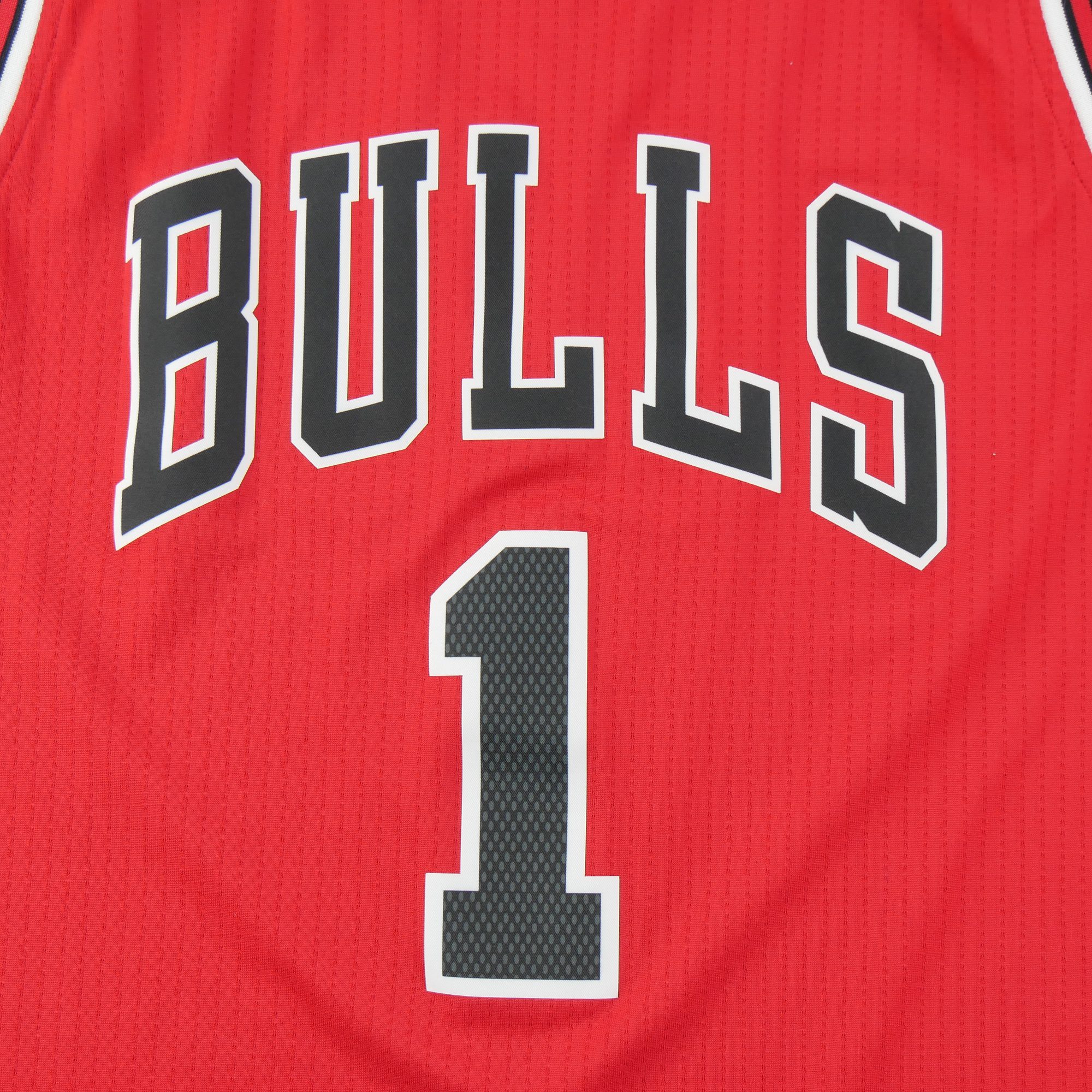 Maillot Homme NBA Chicago Bulls Rouge 4