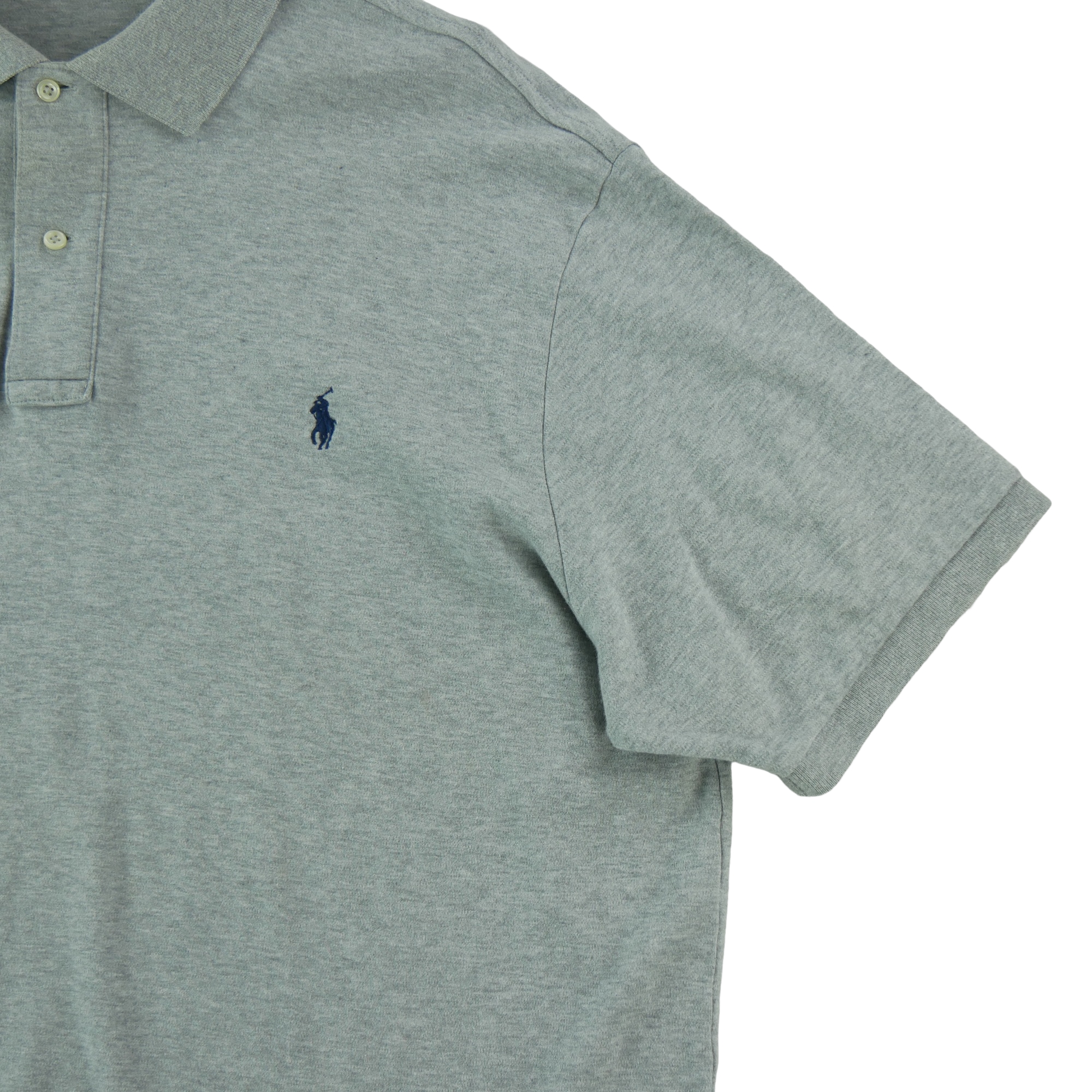 Polo manches courtes Homme  Gris 4