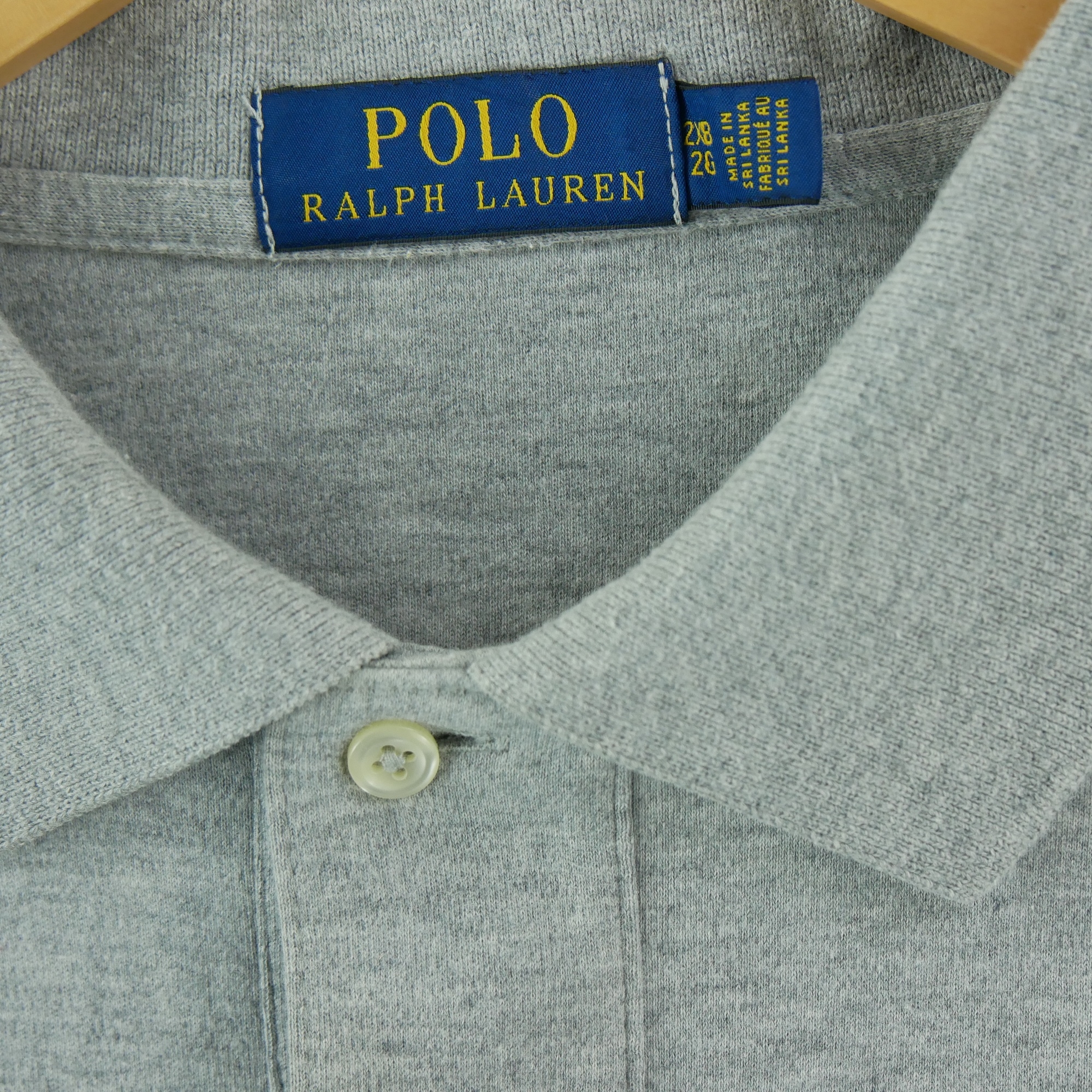 Polo manches courtes Homme  Gris 7