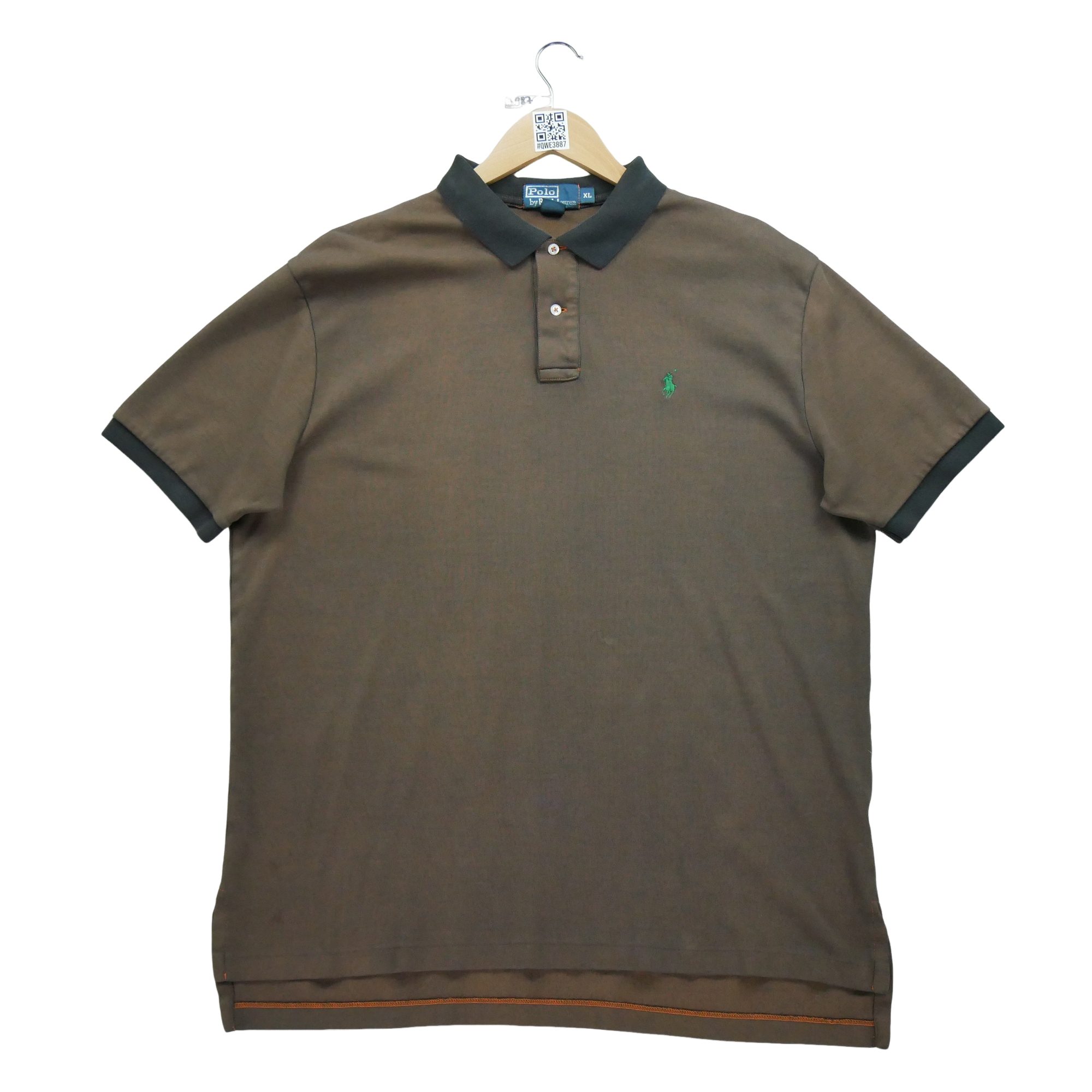 Polo manches courtes Homme  Marron 2