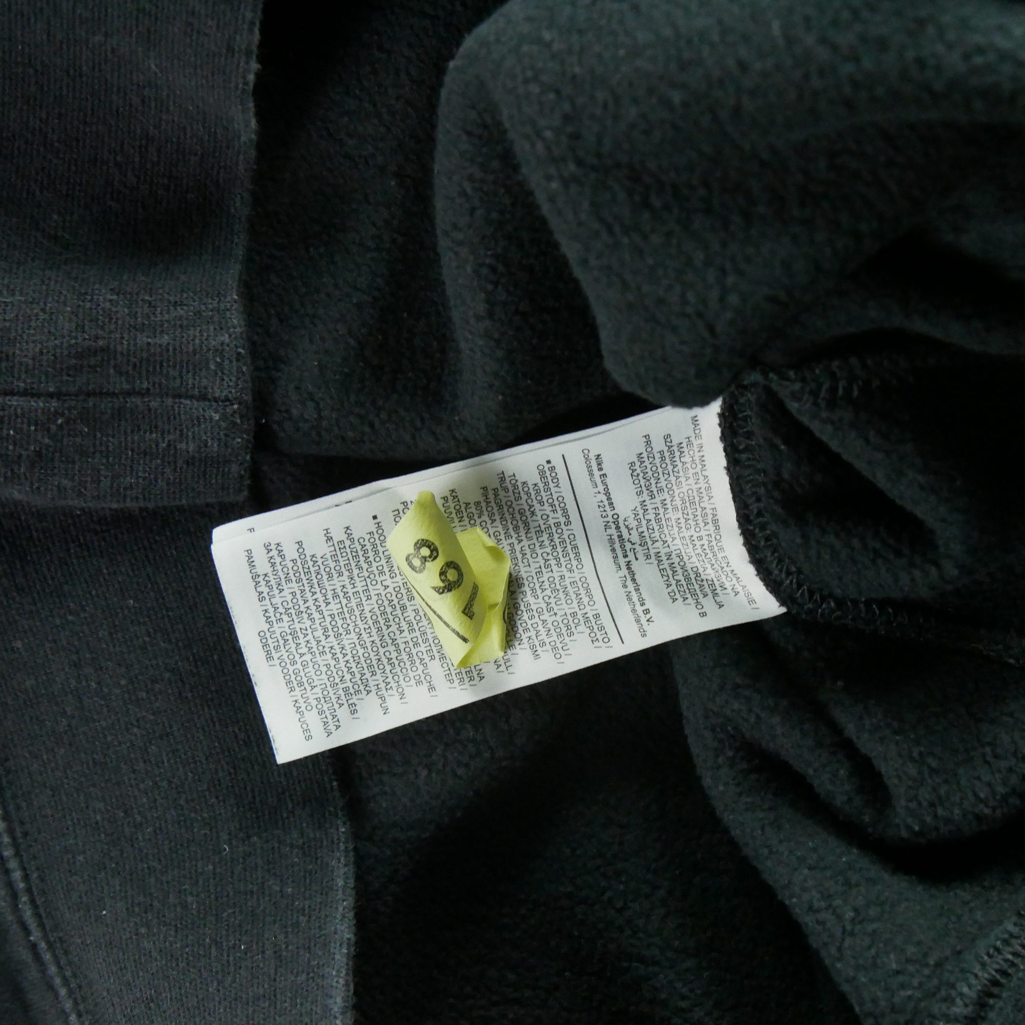 Sweat à capuche Homme  Noir 6