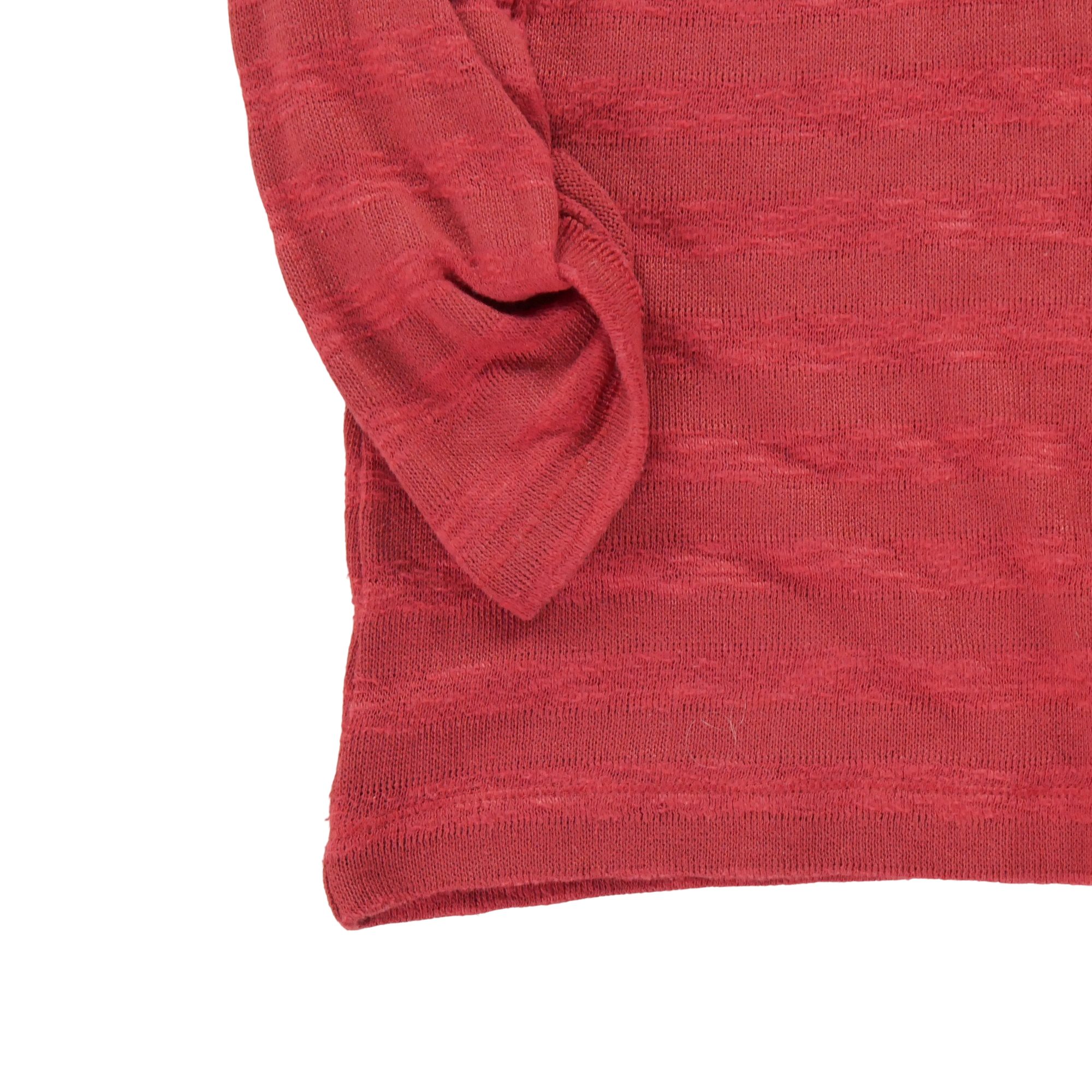 T-shirt manches longues Femme  Rouge 3