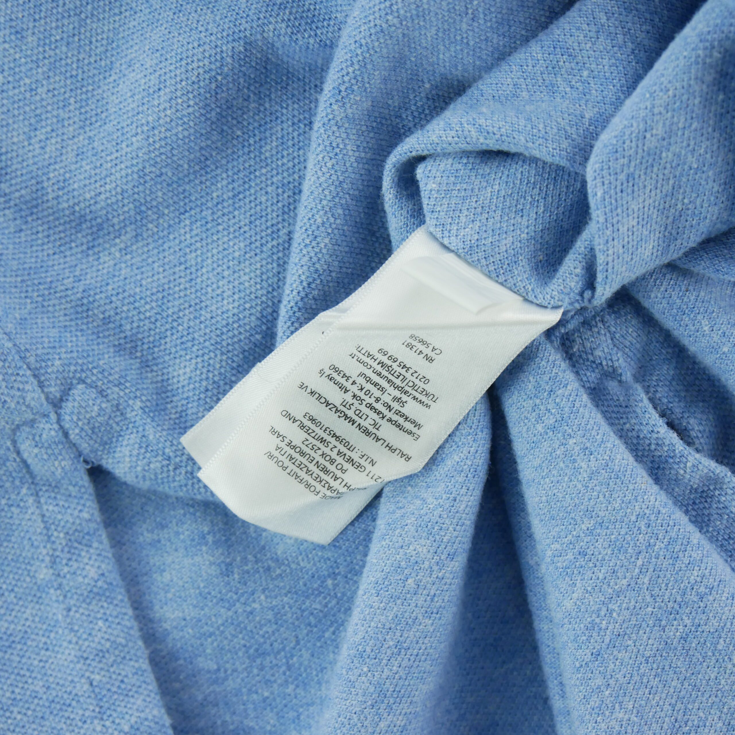 Polo manches courtes Homme  Bleu clair 6