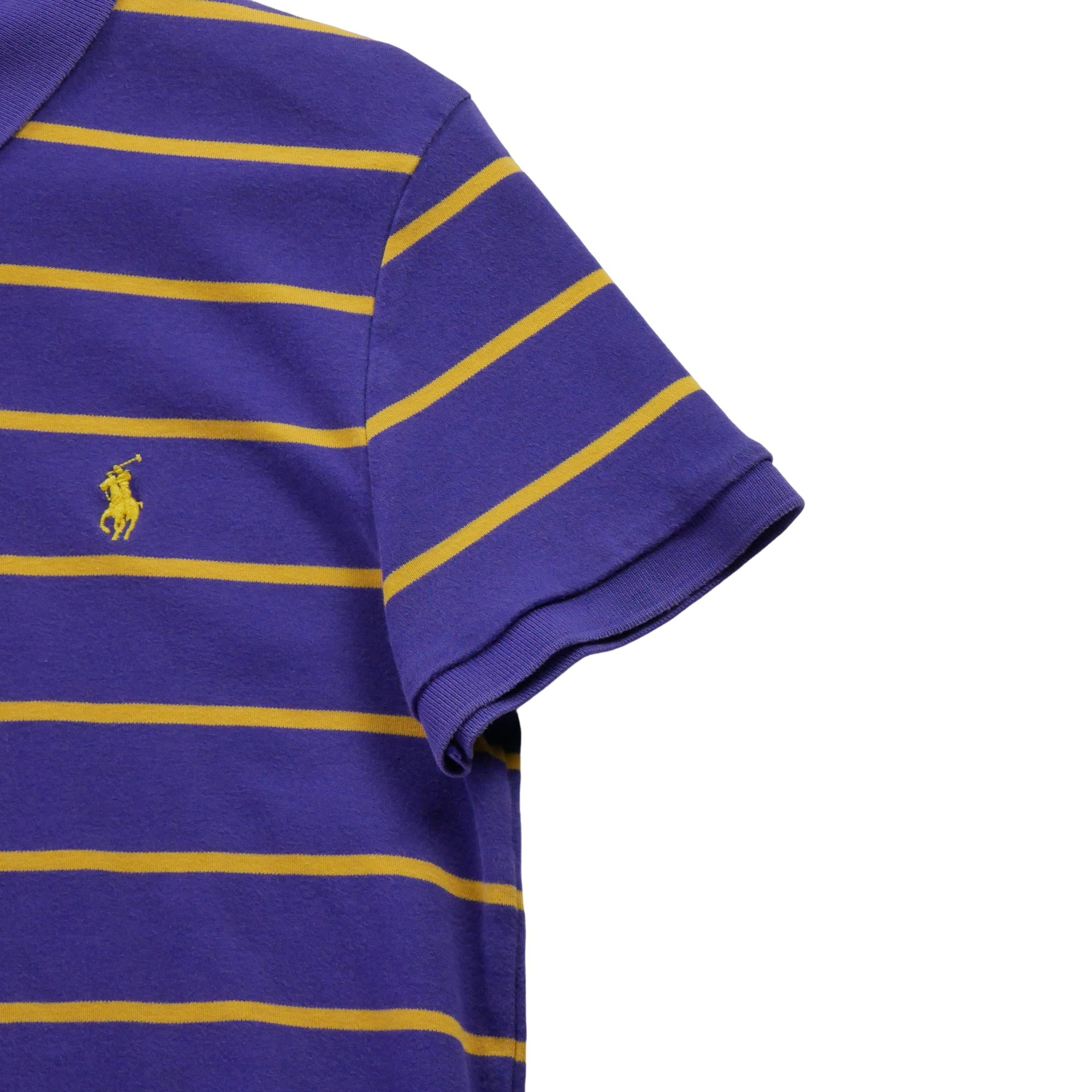Polo manches courtes Homme  Violet 4
