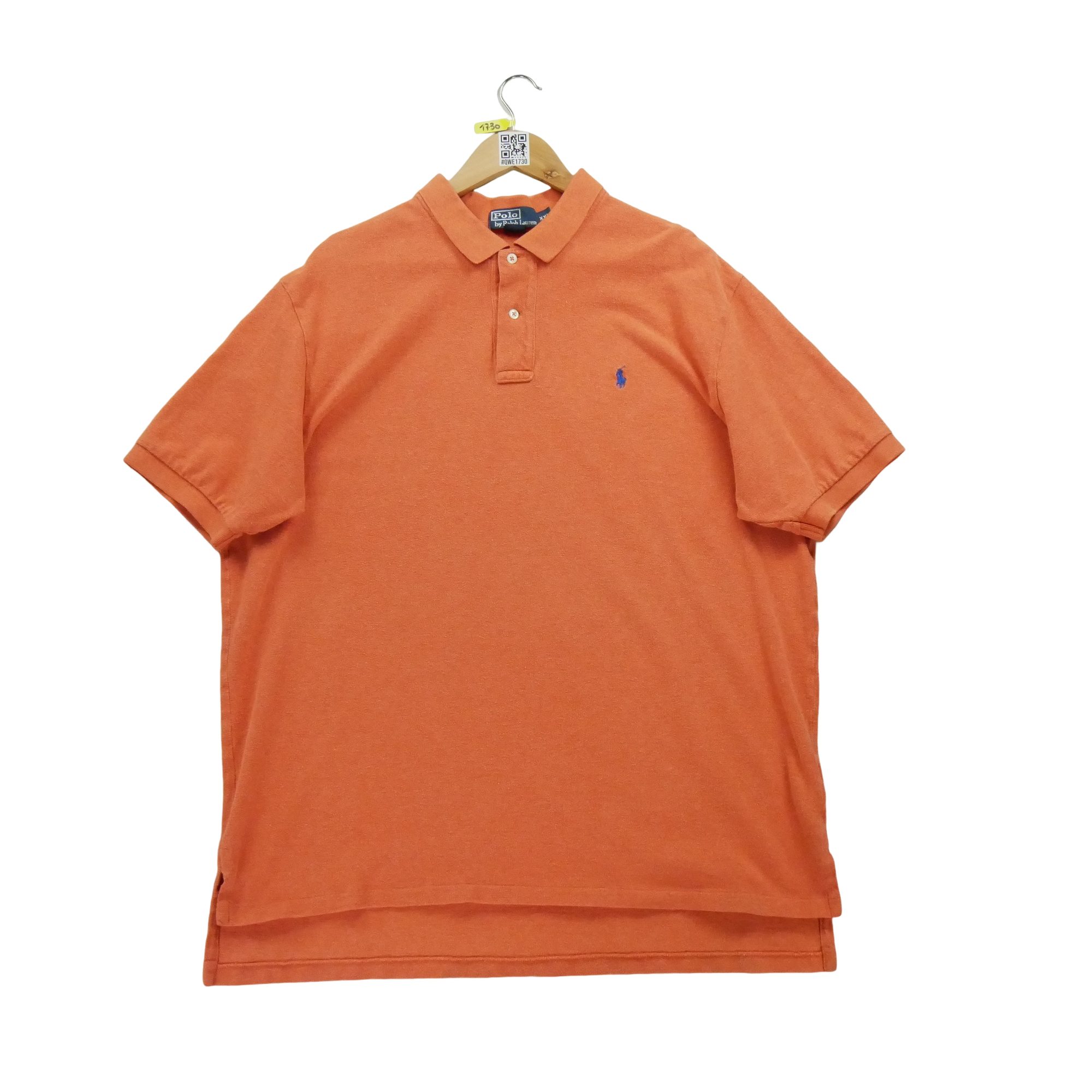 Polo manches courtes Homme  Orange 2