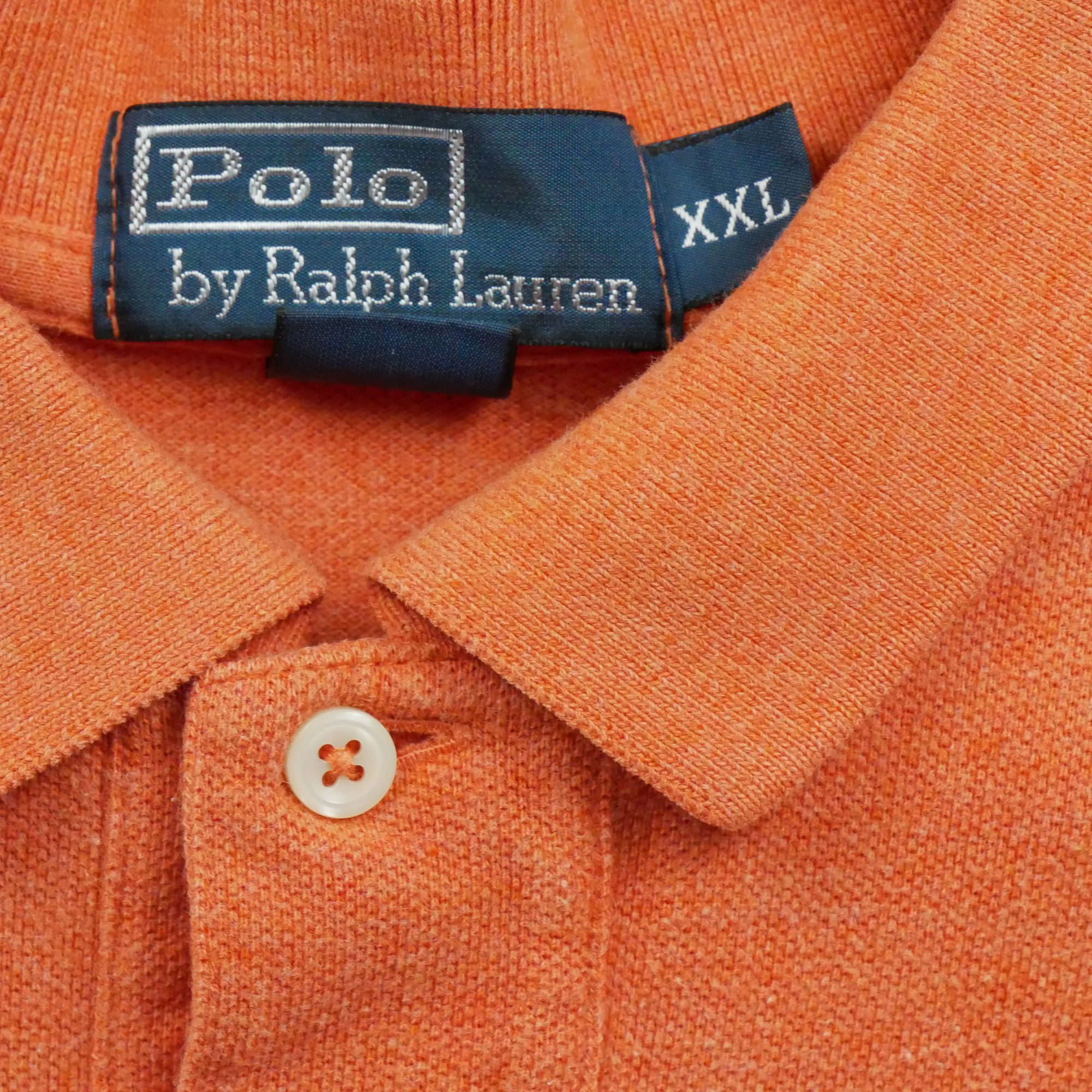 Polo manches courtes Homme  Orange 7