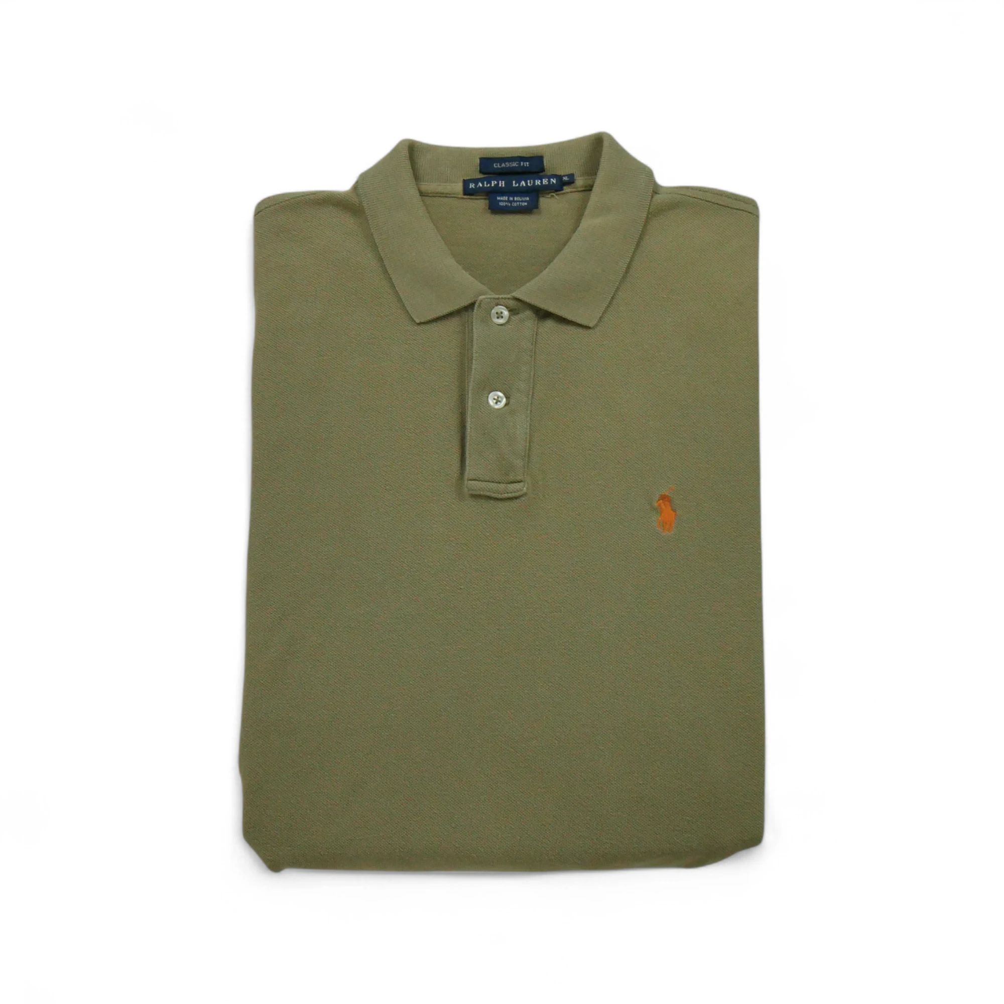 Polo manches courtes Femme  Kaki 1
