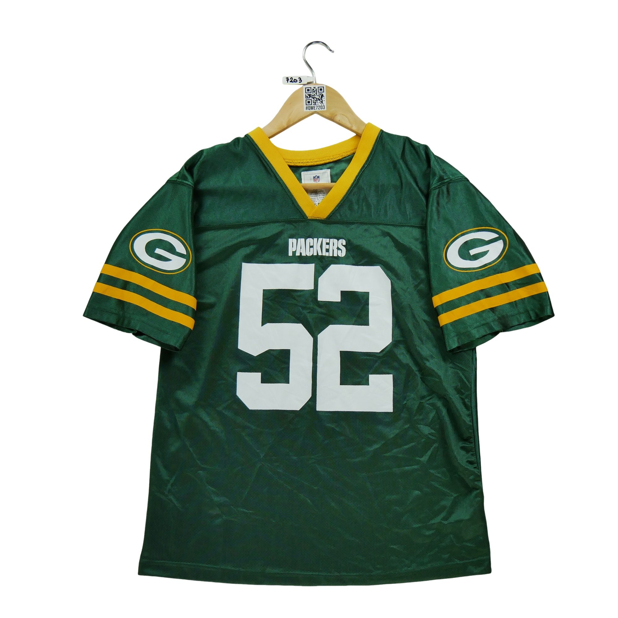 Maillot Homme NFL Green Bay Packers Vert 1