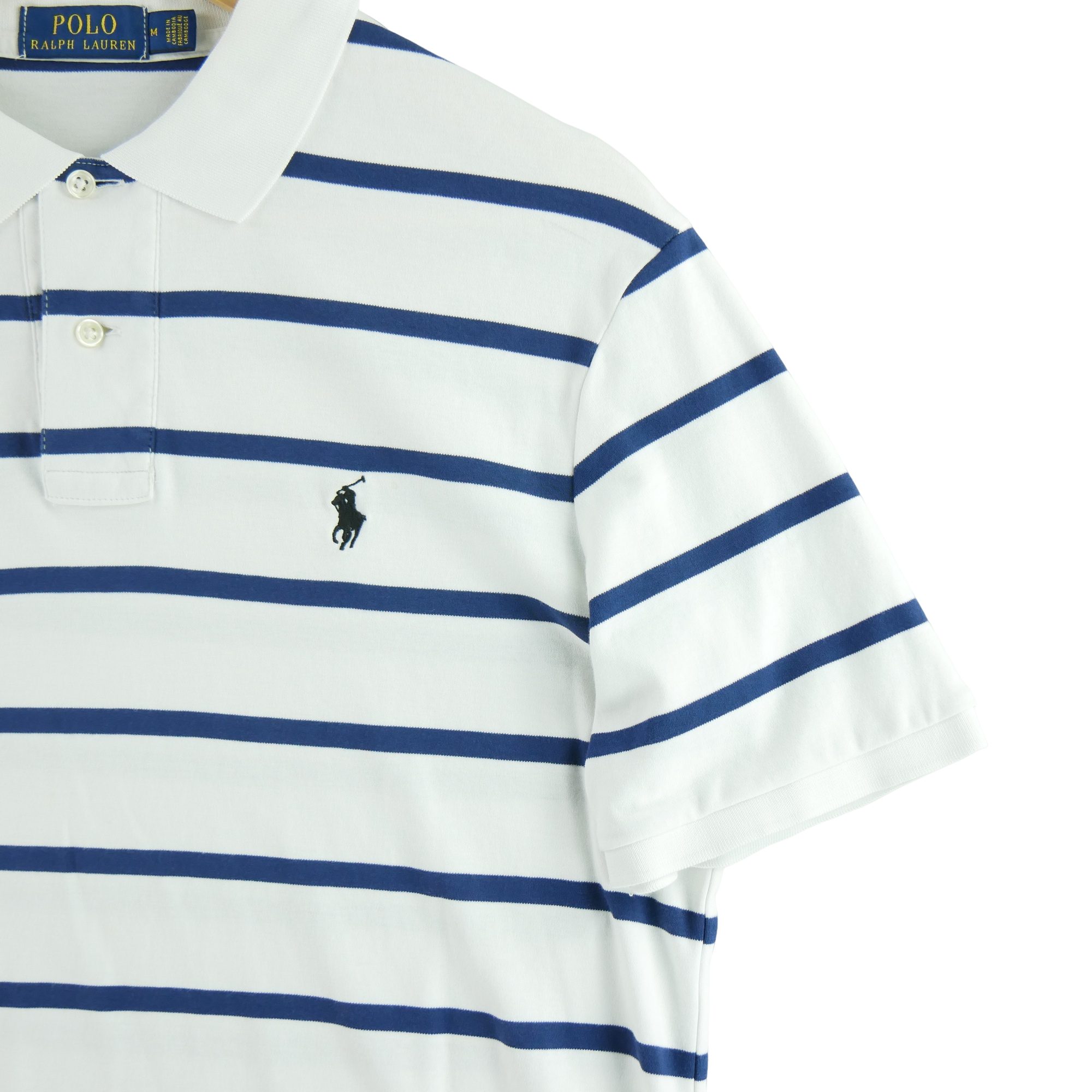 Polo manches courtes Homme  Blanc 3