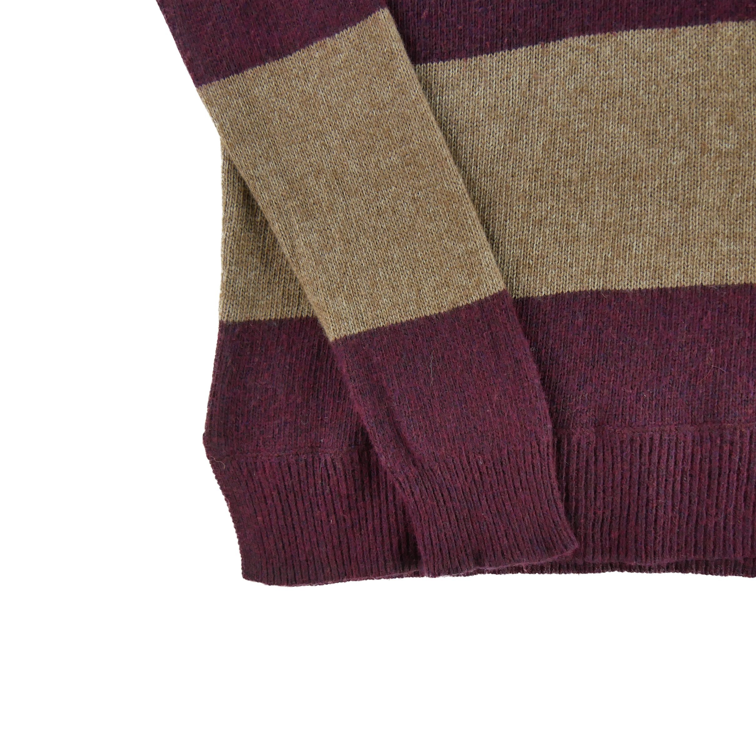 Pull Femme  en laine Bordeaux 3