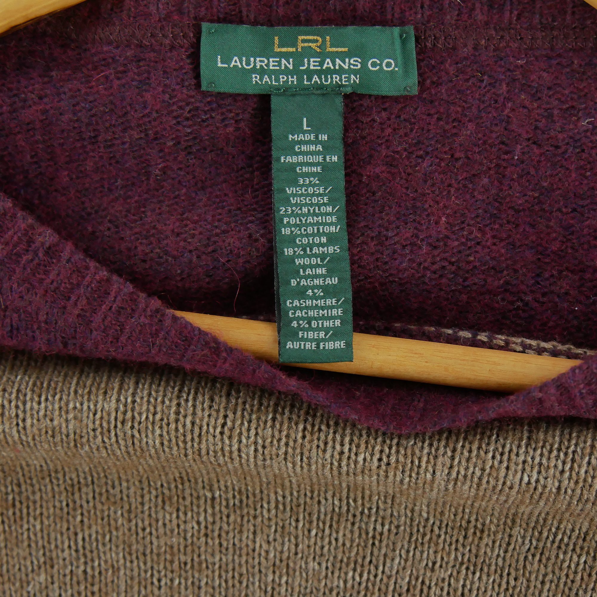 Pull Femme  en laine Bordeaux 4