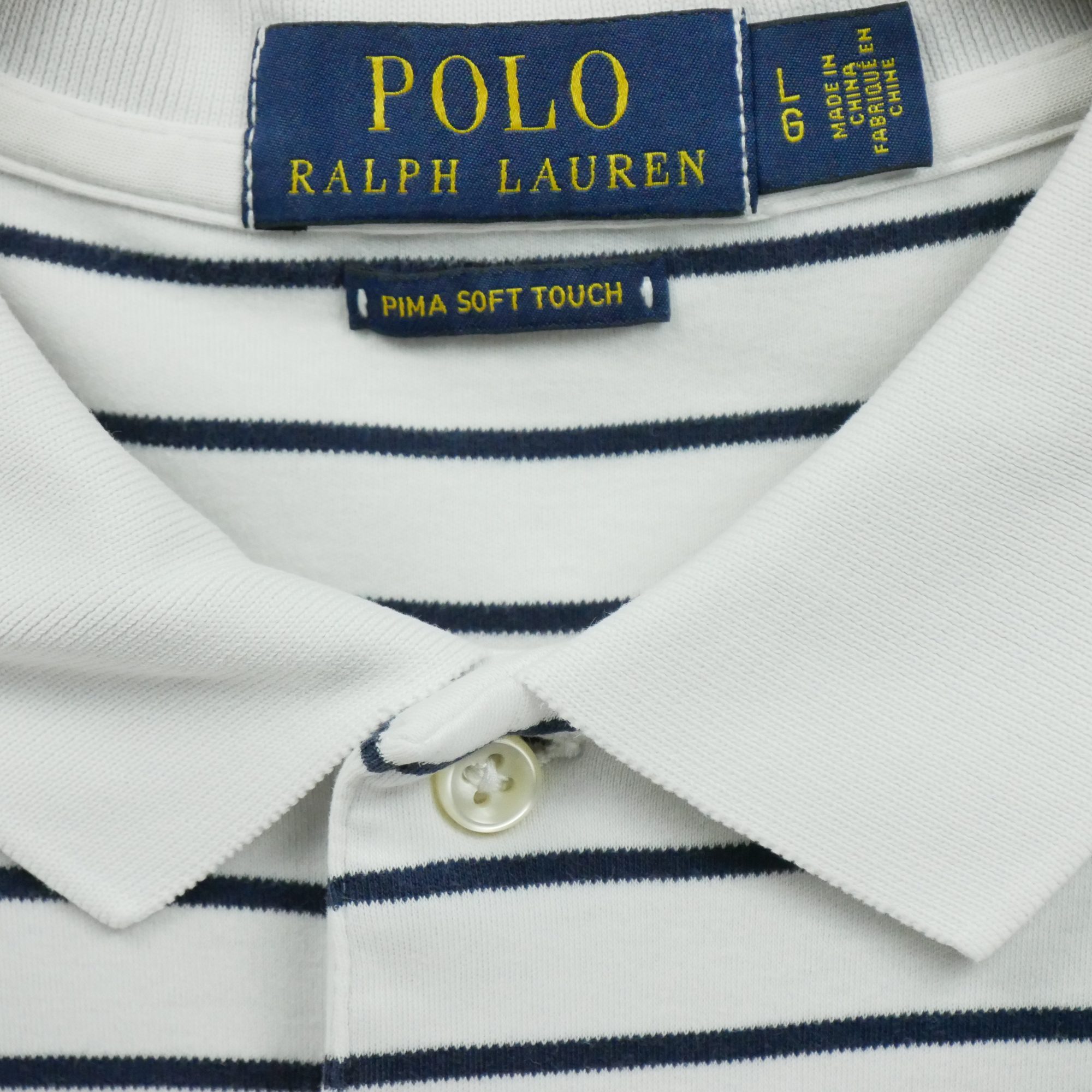 Polo manches courtes Homme  Blanc 6