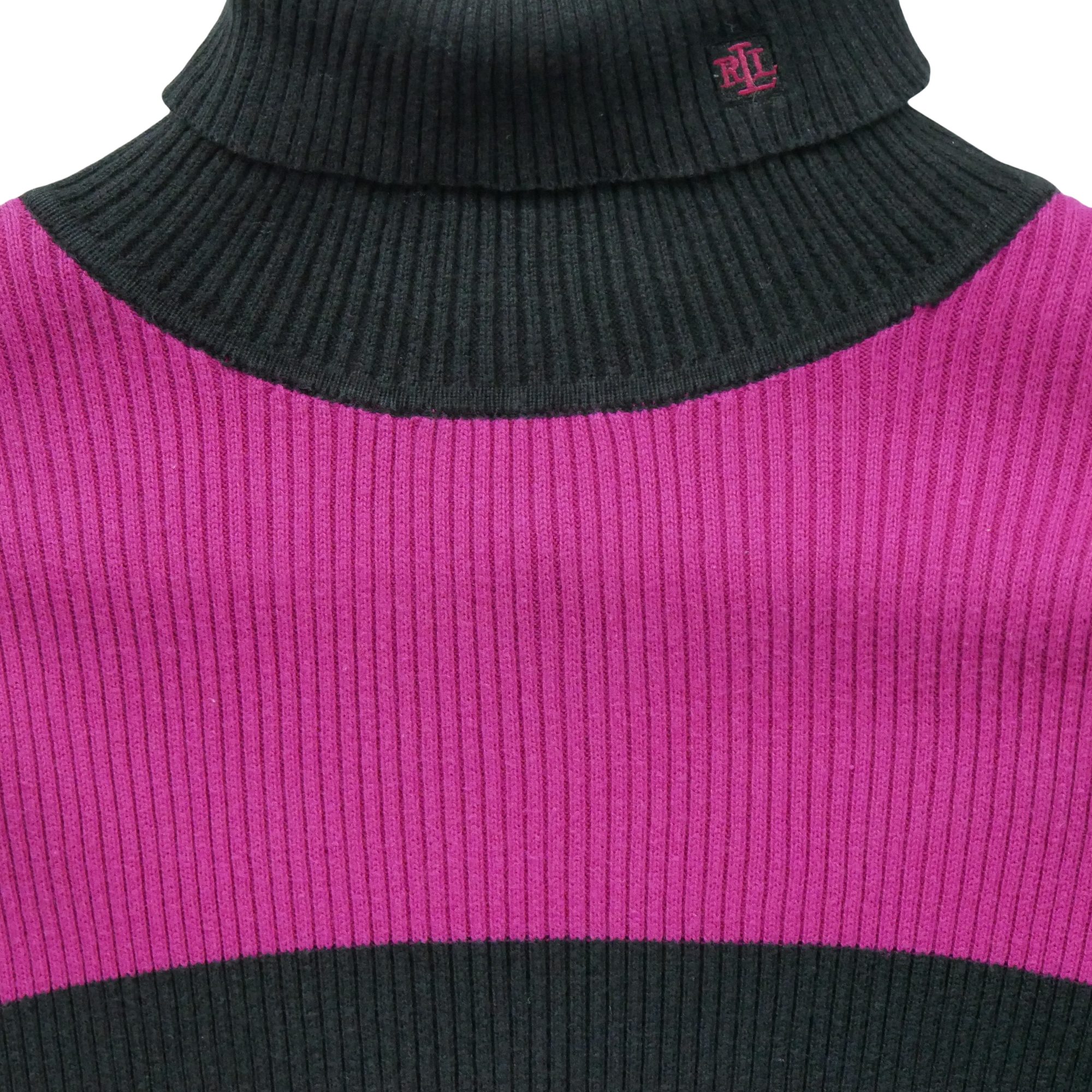 Pull Femme col roulé Noir 3