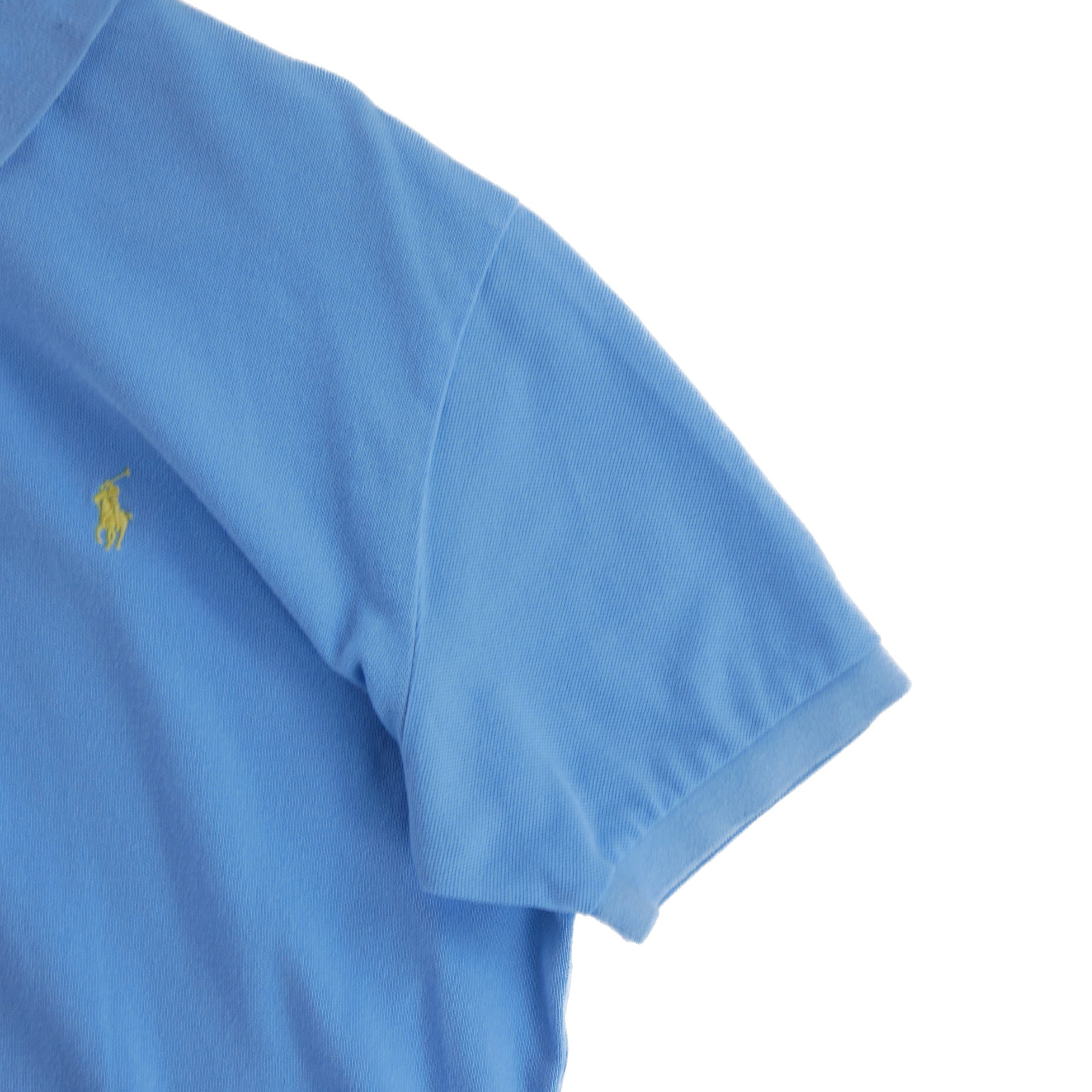Polo manches courtes Homme  Bleu clair 4