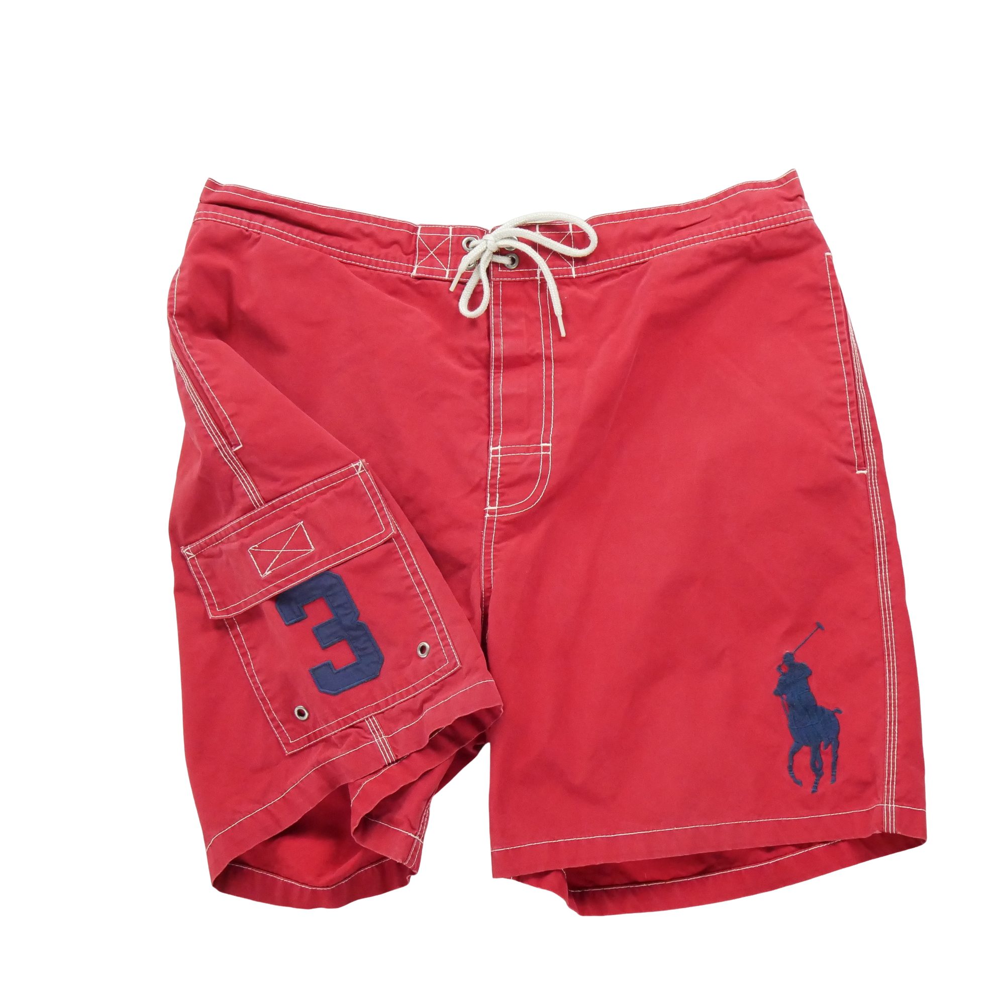Short de bain Homme  Rouge 1
