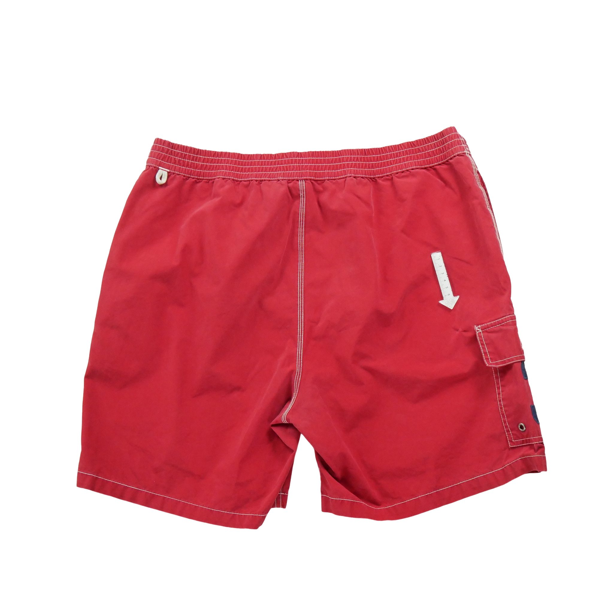 Short de bain Homme  Rouge 3