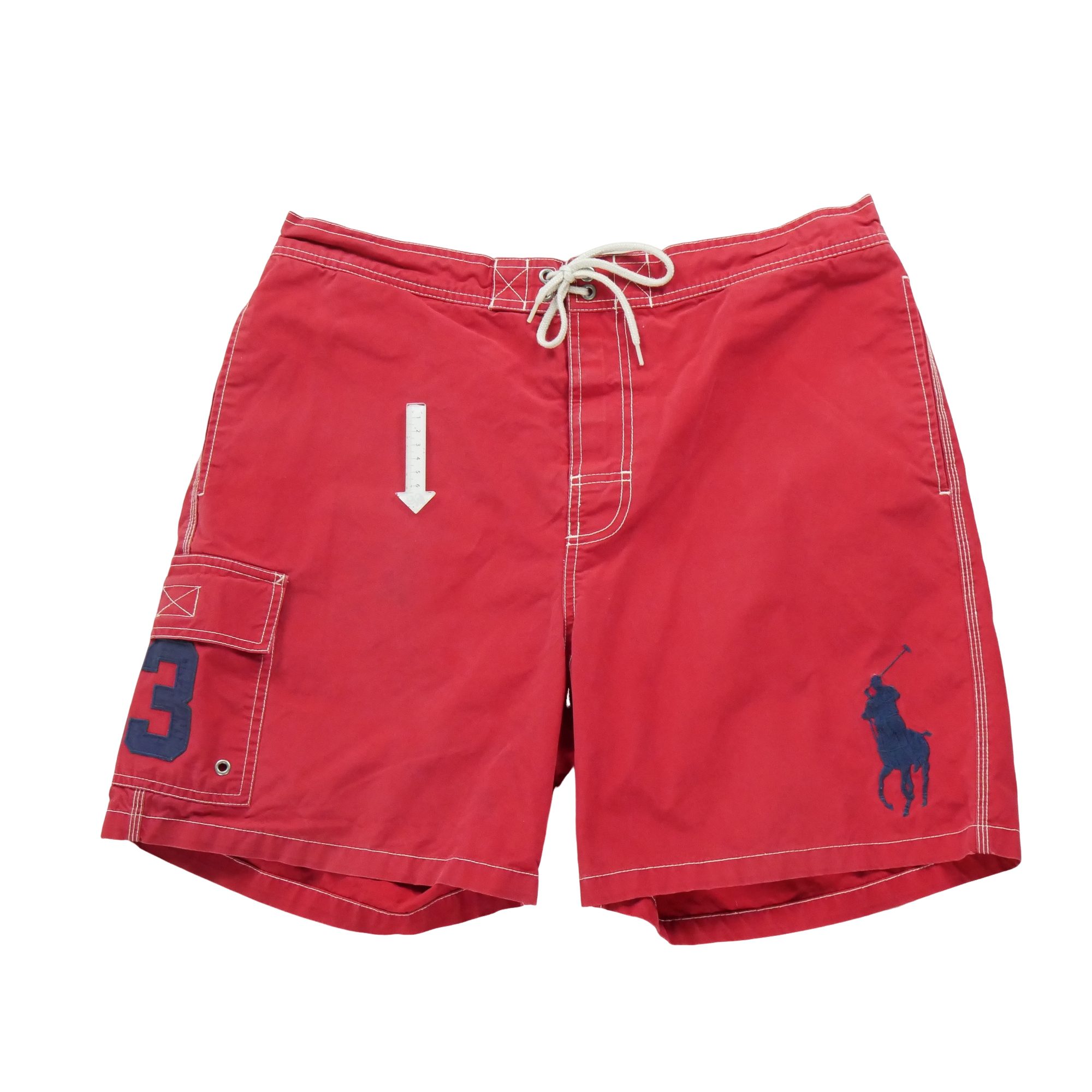 Short de bain Homme  Rouge 4