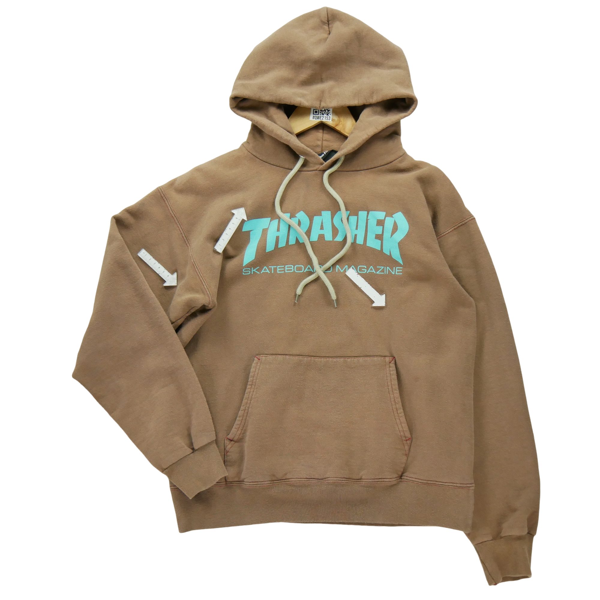 Sweat à capuche Homme  Marron 5