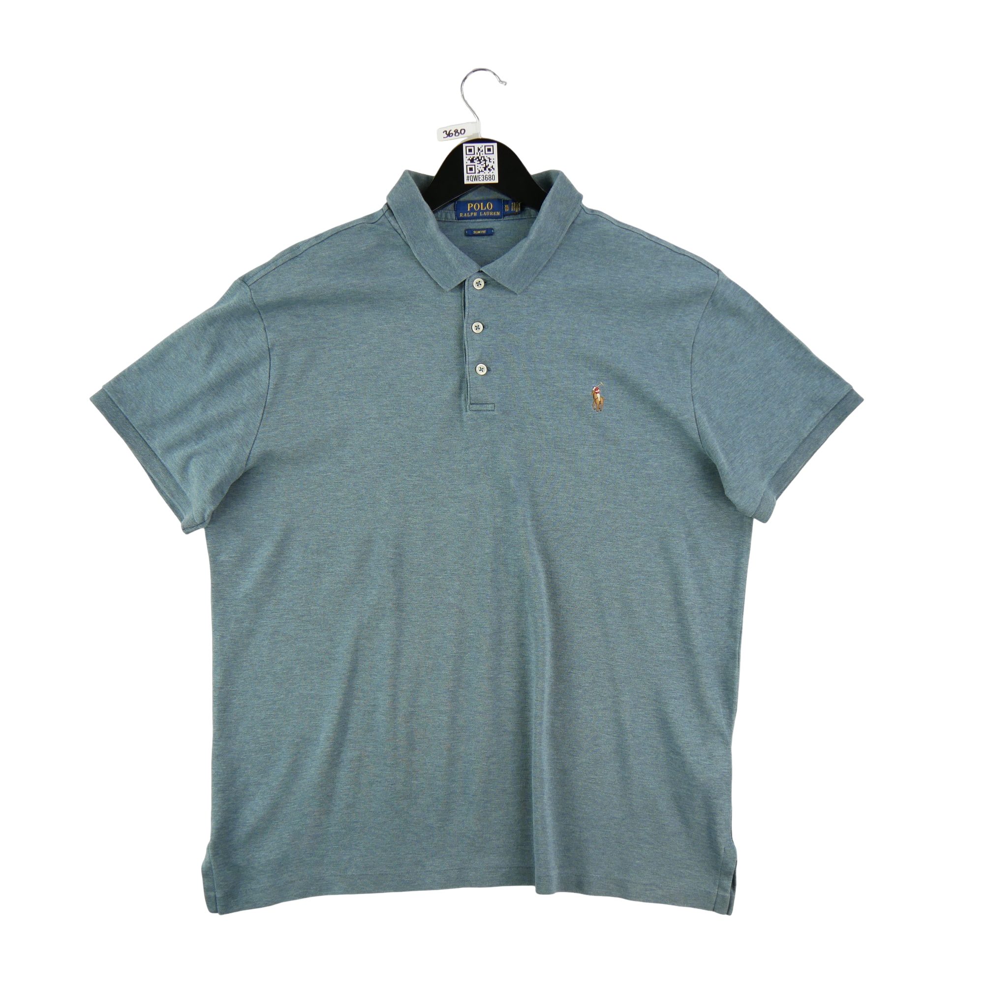 Polo manches courtes Homme  Bleu 2