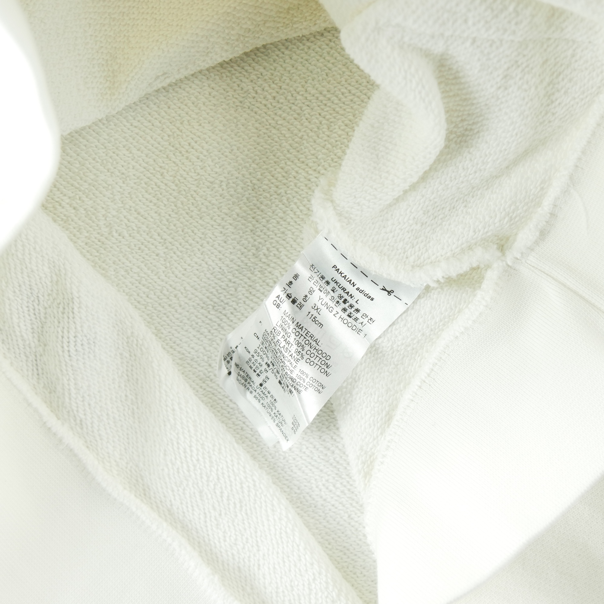 Sweat à capuche Homme  Blanc 8