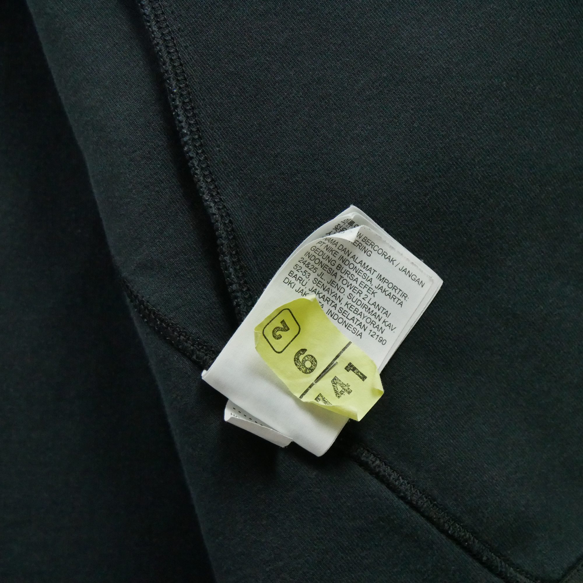Sweat à capuche Homme  full zip Noir 11