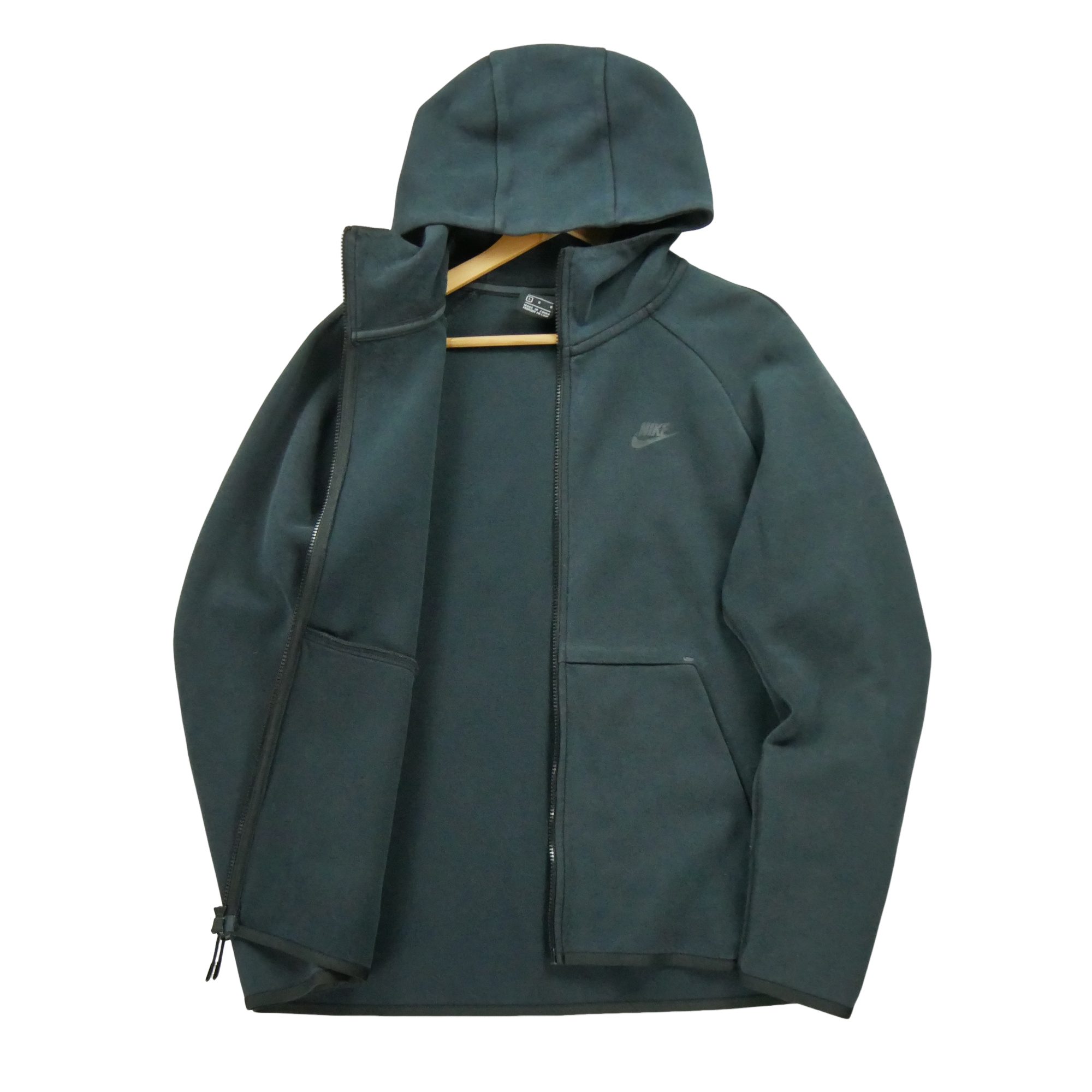 Sweat à capuche Homme  full zip Noir 3