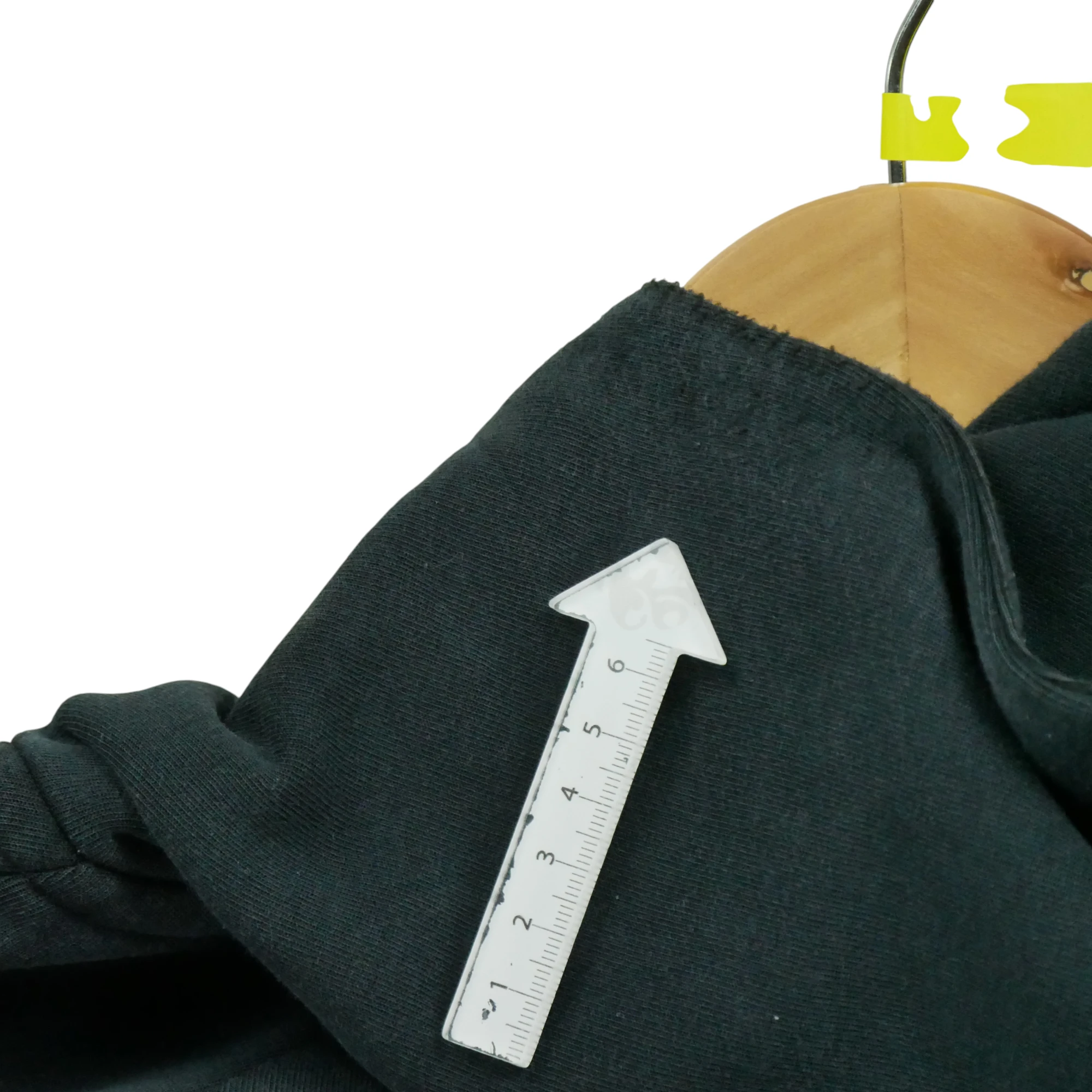 Sweat à capuche Homme  full zip Noir 6
