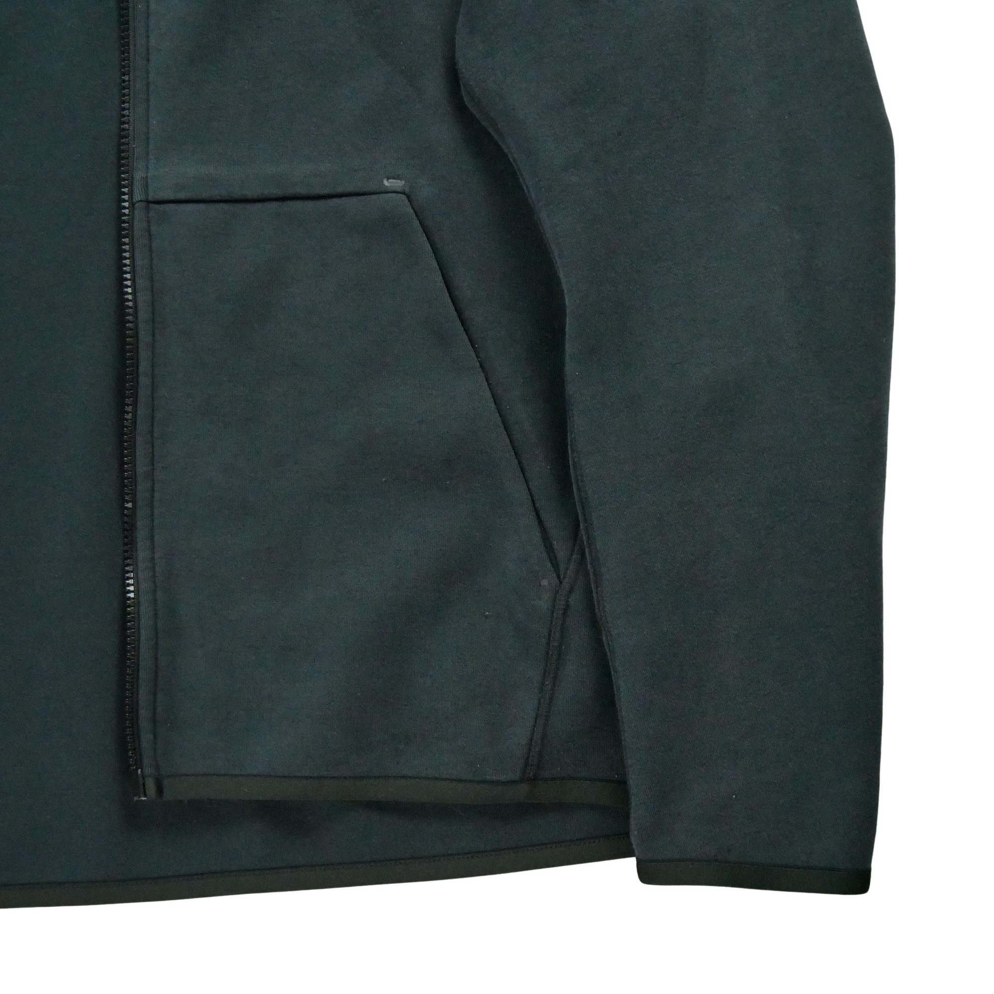 Sweat à capuche Homme  full zip Noir 9