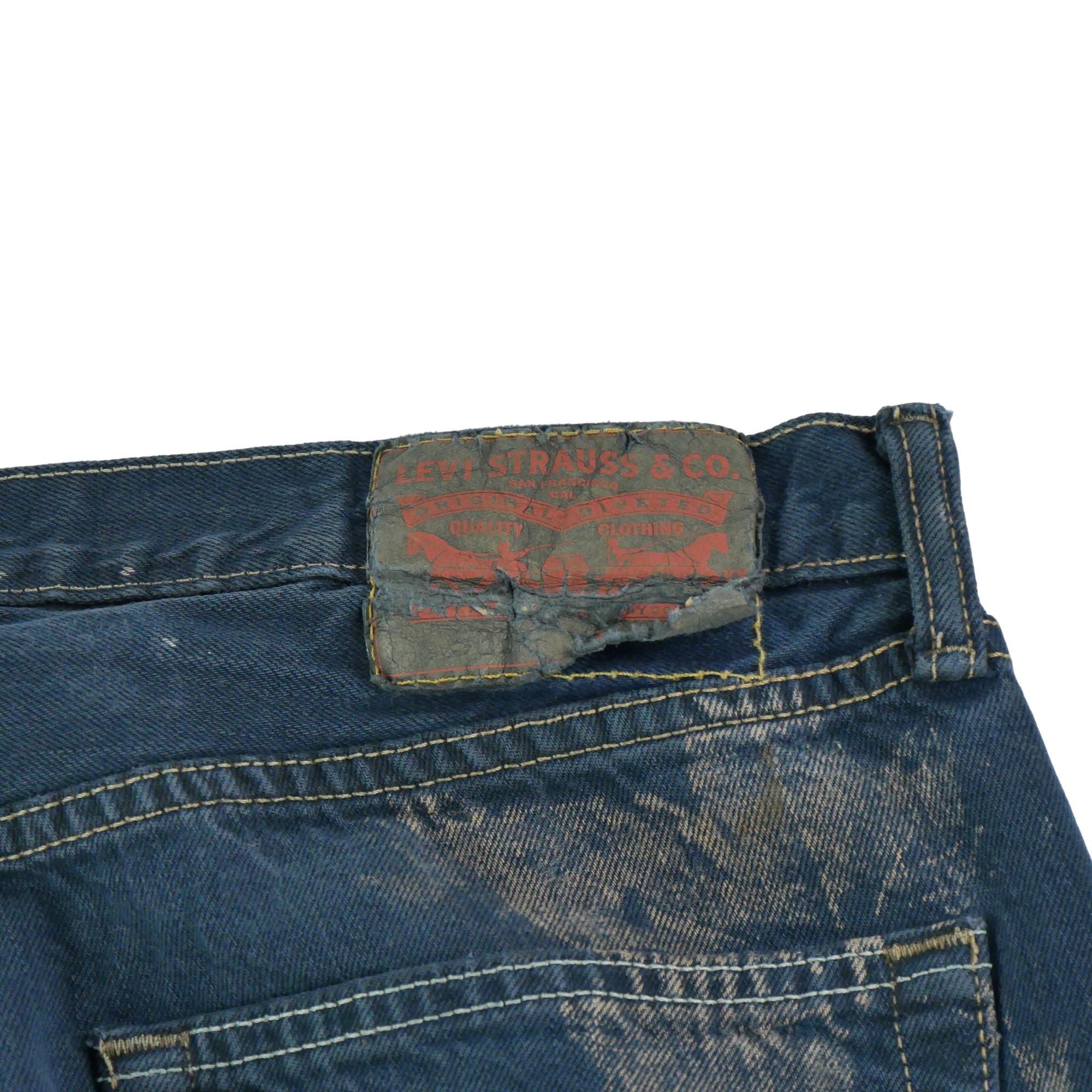 Jean Homme Upcycling Levis Marine 6
