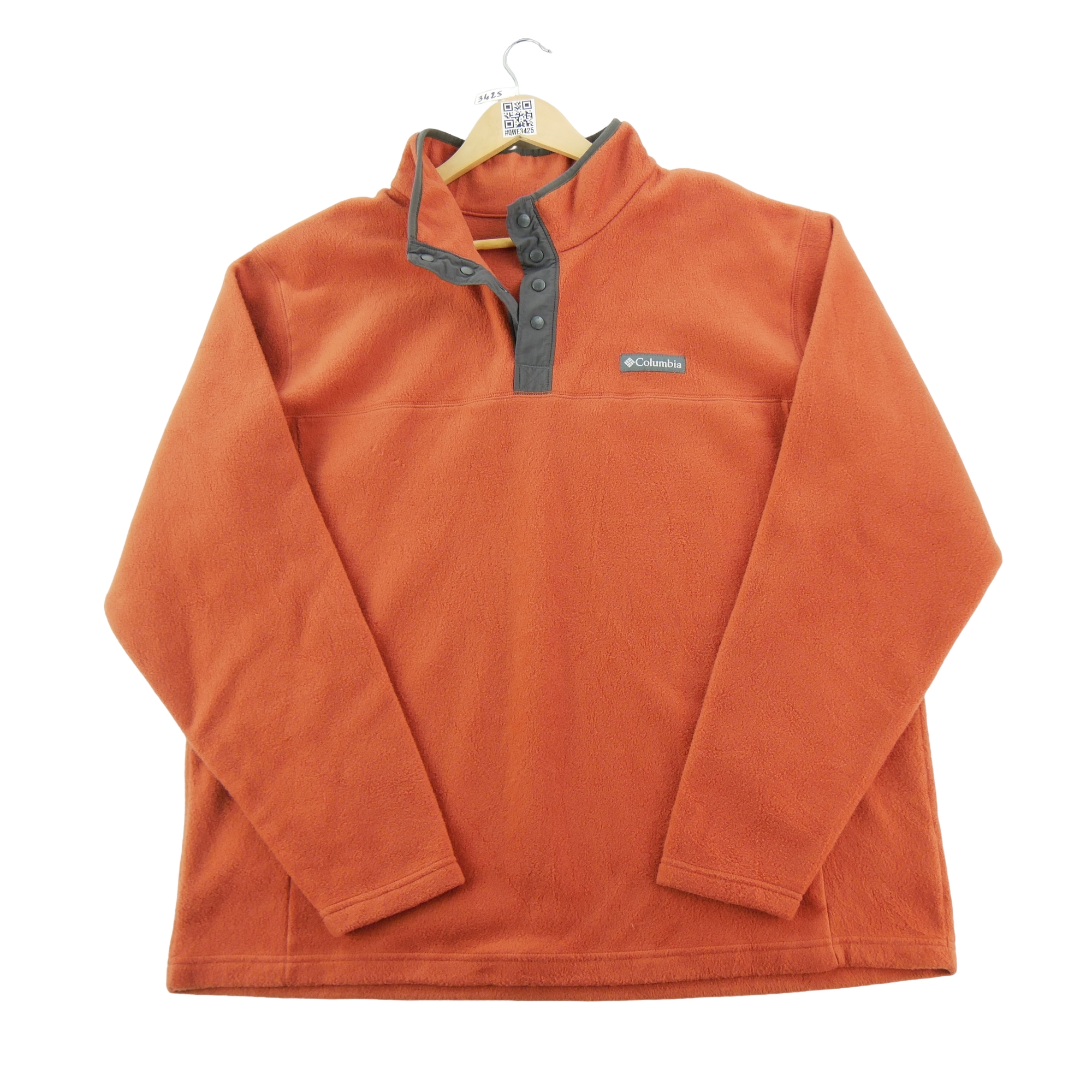 Pull polaire Homme  Snap II Orange 1