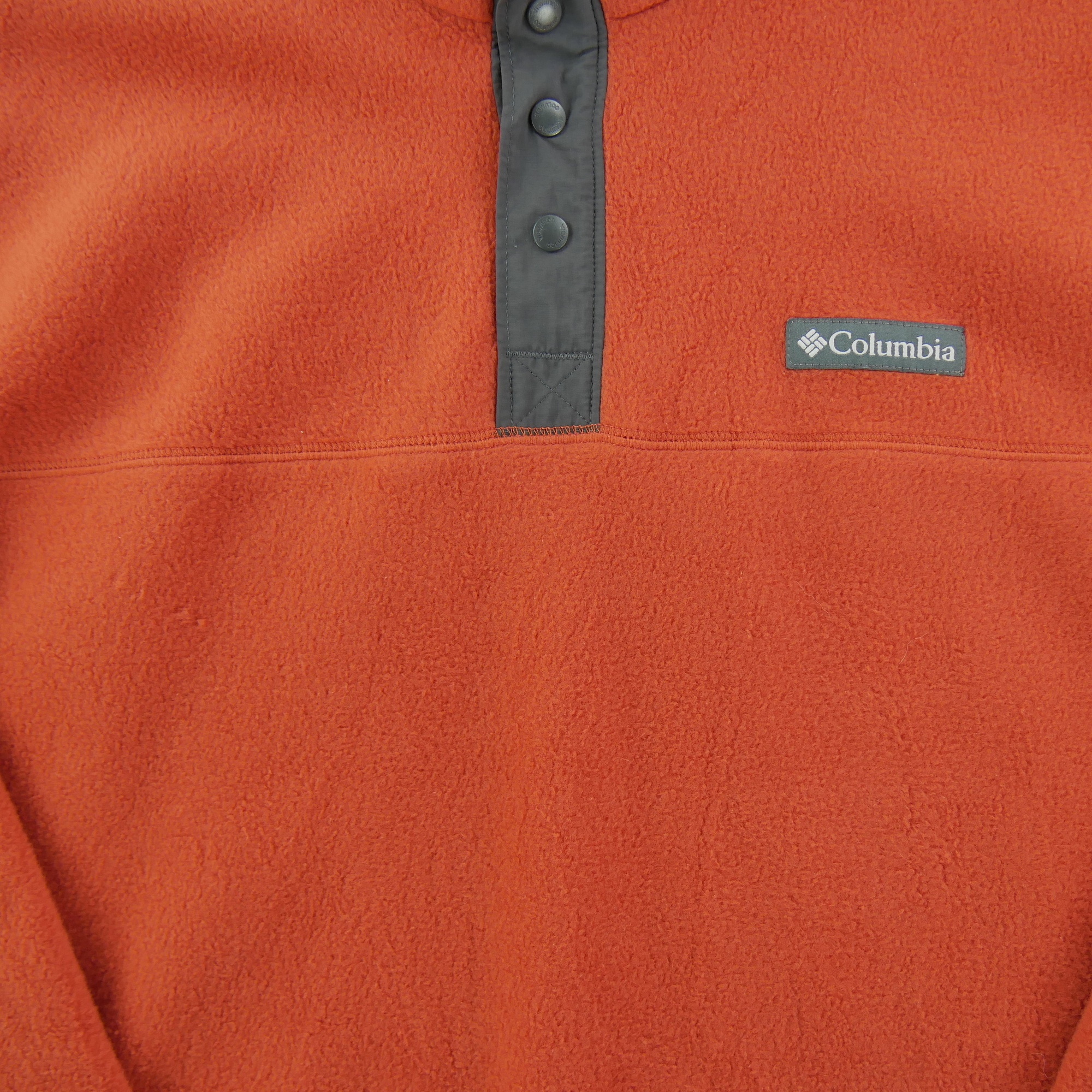 Pull polaire Homme  Snap II Orange 4