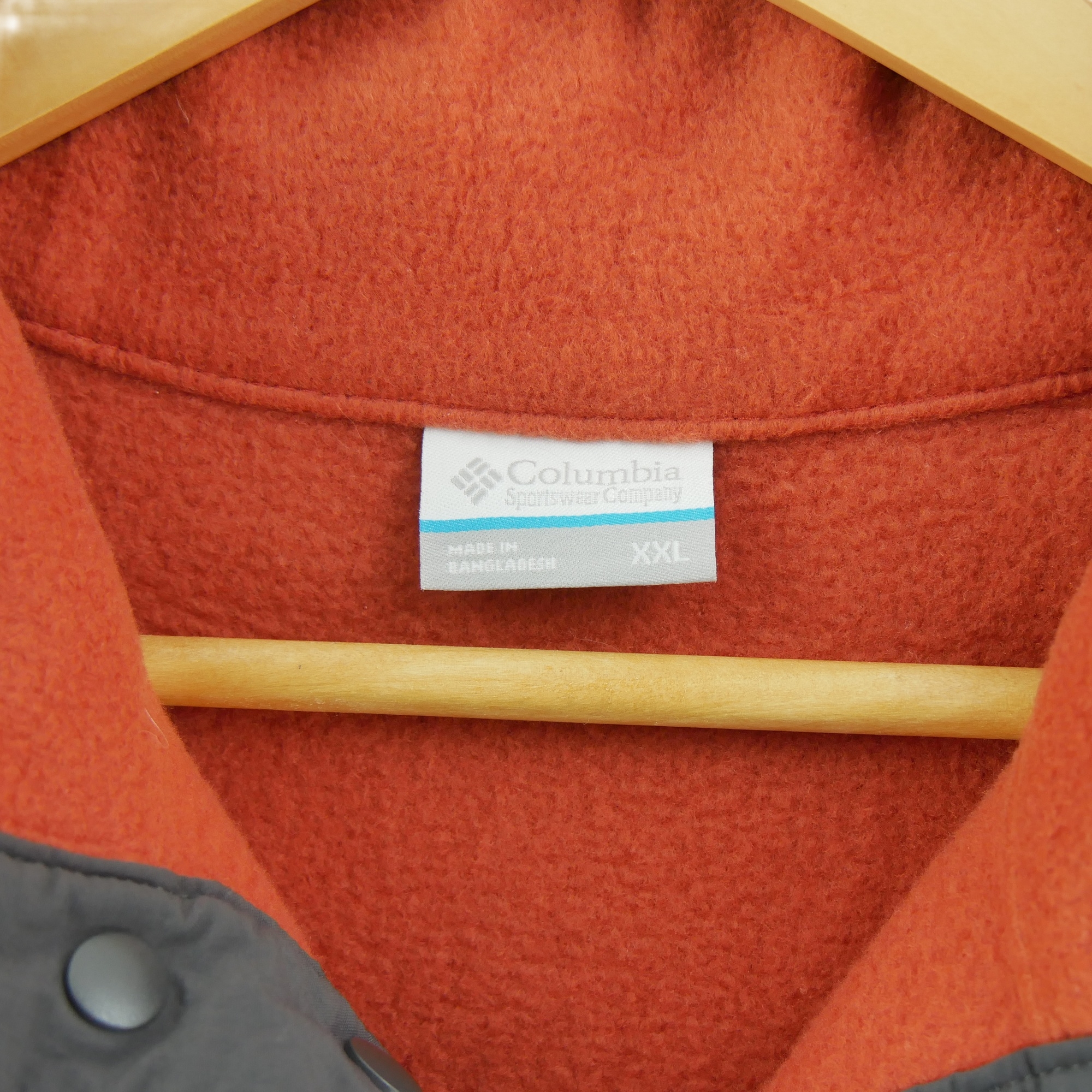 Pull polaire Homme  Snap II Orange 6