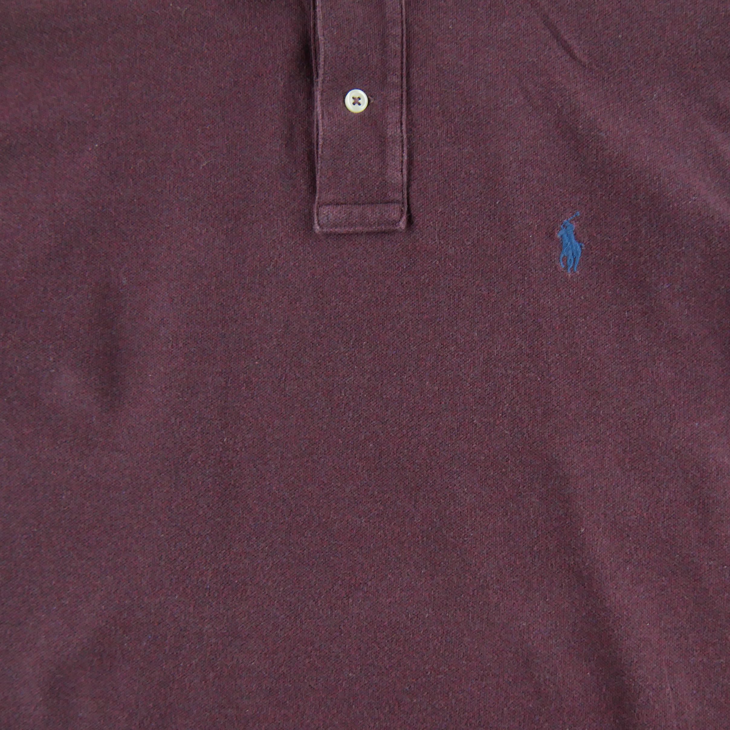 Polo manches courtes Homme  Bordeaux 4