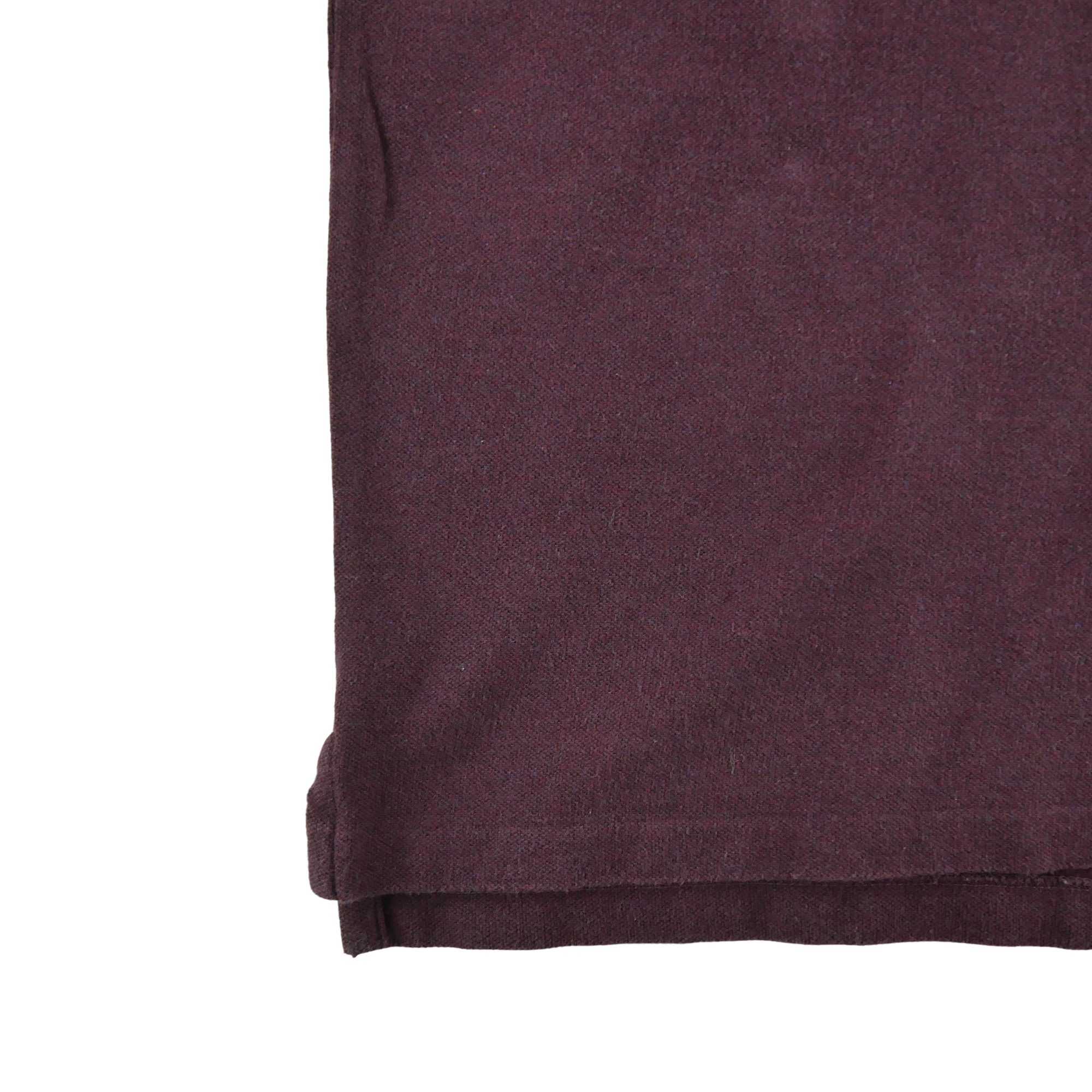 Polo manches courtes Homme  Bordeaux 5